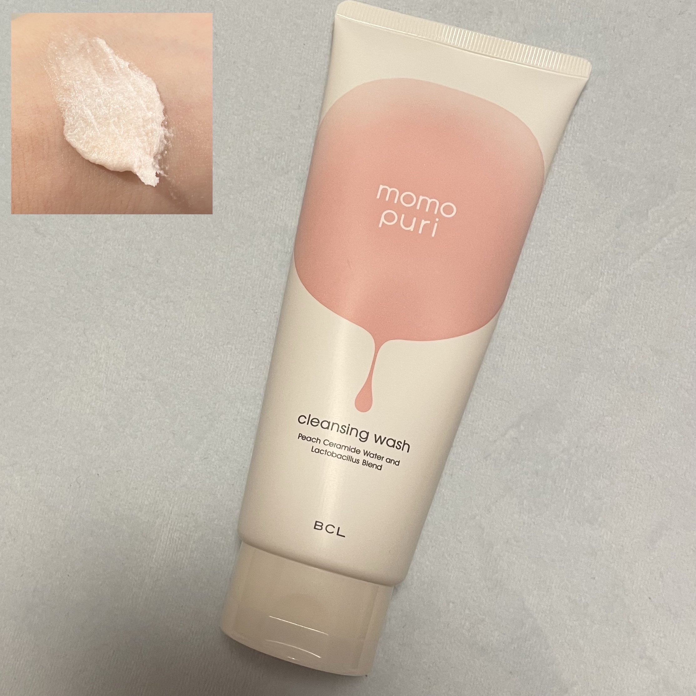 潤いクレンジング洗顔/ももぷり/洗顔フォームを使ったクチコミ（1枚目）