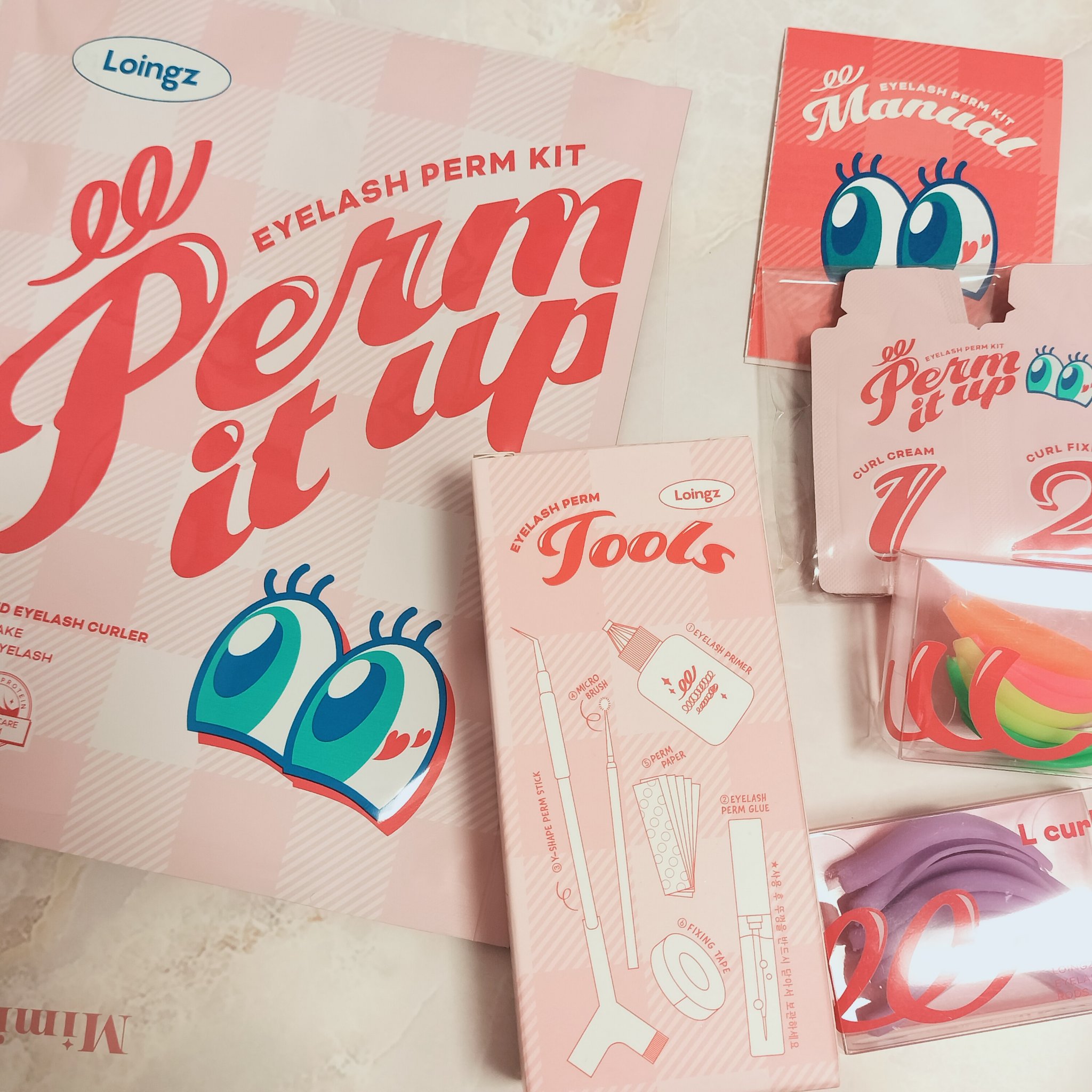 ⁡パーマイットアップアイラッシュパーマキット/Loingz/その他キットセットを使ったクチコミ（2枚目）