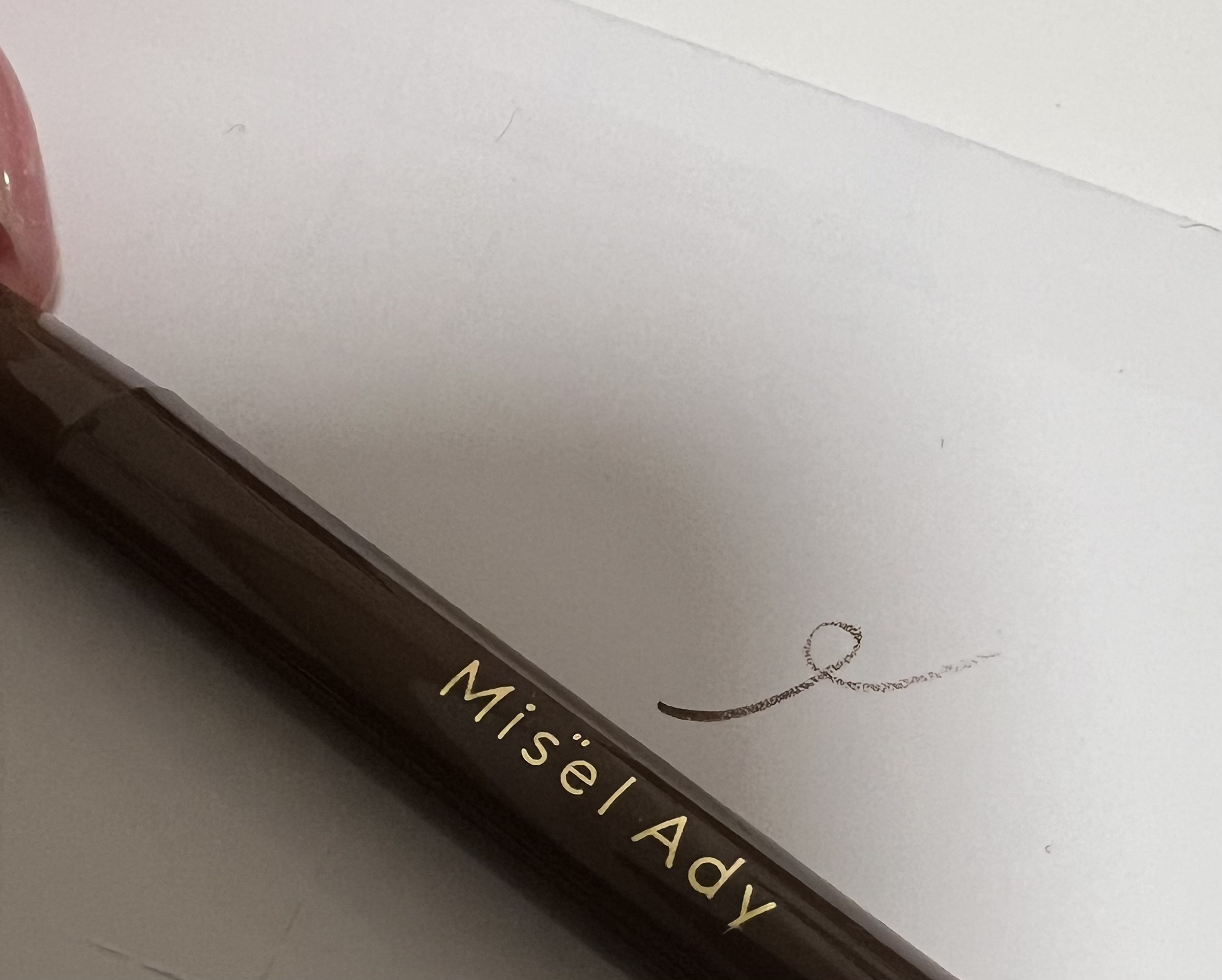 パウダリーアイブロウペンシル スリム/ミゼルエディ/アイブロウペンシルを使ったクチコミ（3枚目）