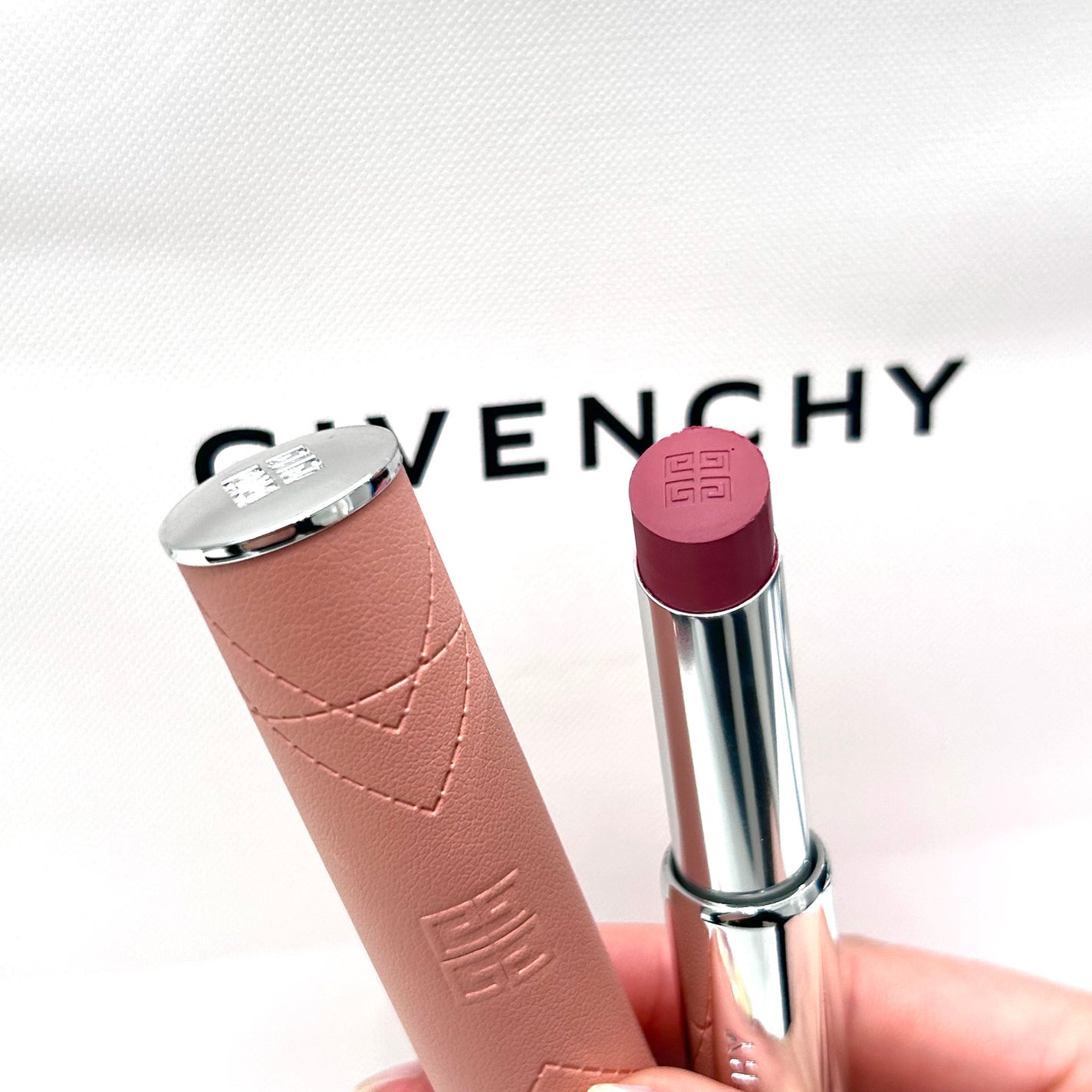 ローズ・パーフェクト/GIVENCHY/リップバームを使ったクチコミ(5枚目)