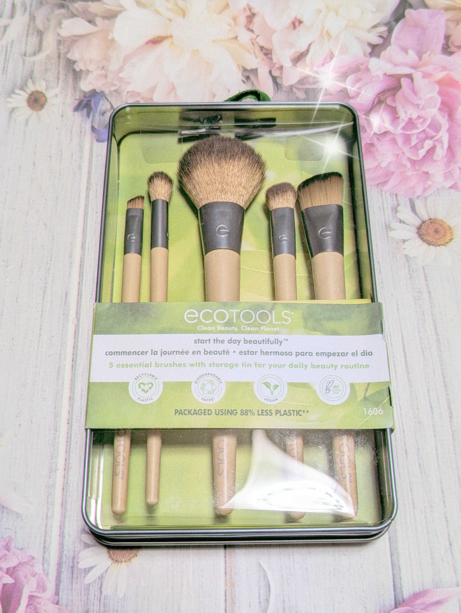 美しく1日を始めるブラシセット/EcoTools/メイクブラシを使ったクチコミ（1枚目）