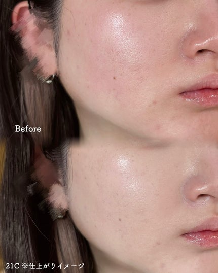 キルカバー メッシュ グロウ エッセンシャル クッション/CLIO/クッションファンデーションを使ったクチコミ(4枚目)