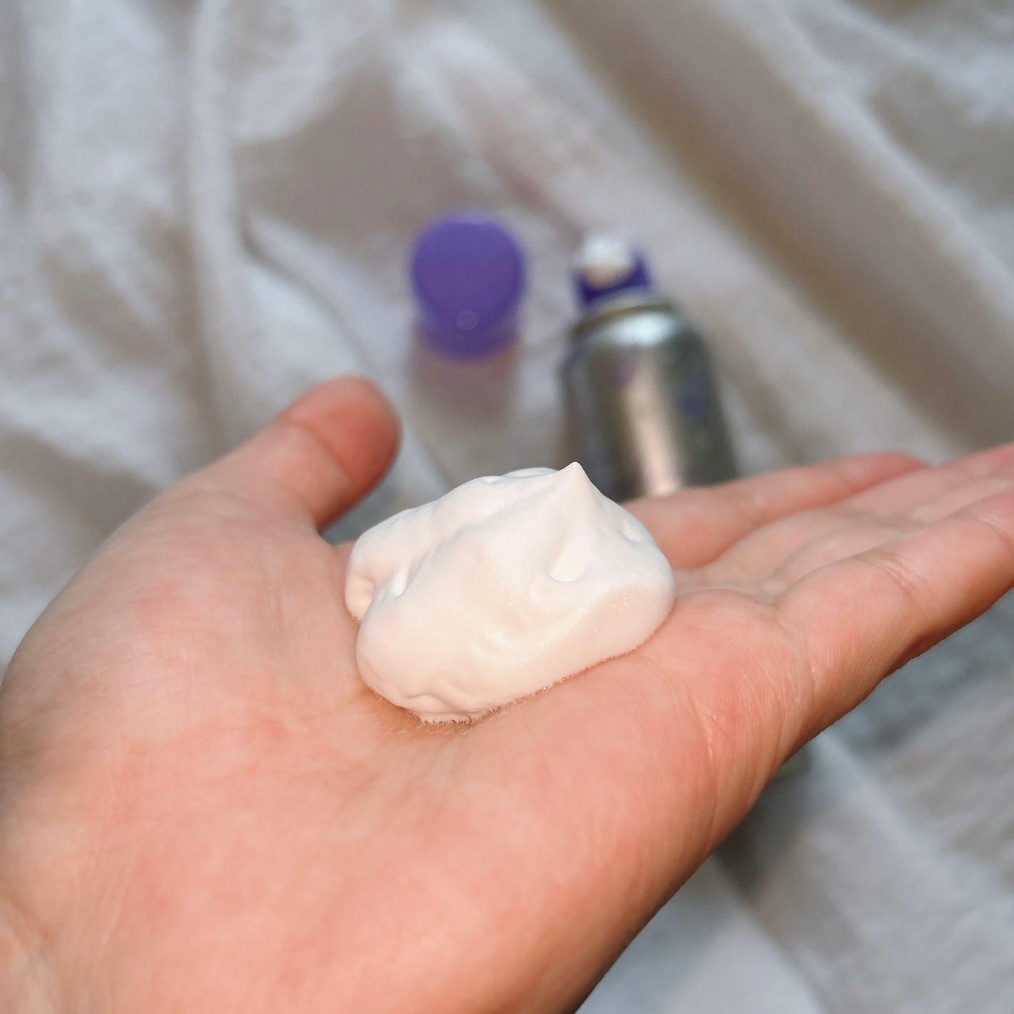 ミーアンドハー フェザリーオイルフォーム /Me&Her/ヘアムースを使ったクチコミ(5枚目)