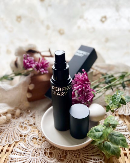 トランスルーシェント ブルーリング セッティング スプレー/PERFECT DIARY/フィックスミストを使ったクチコミ(6枚目)