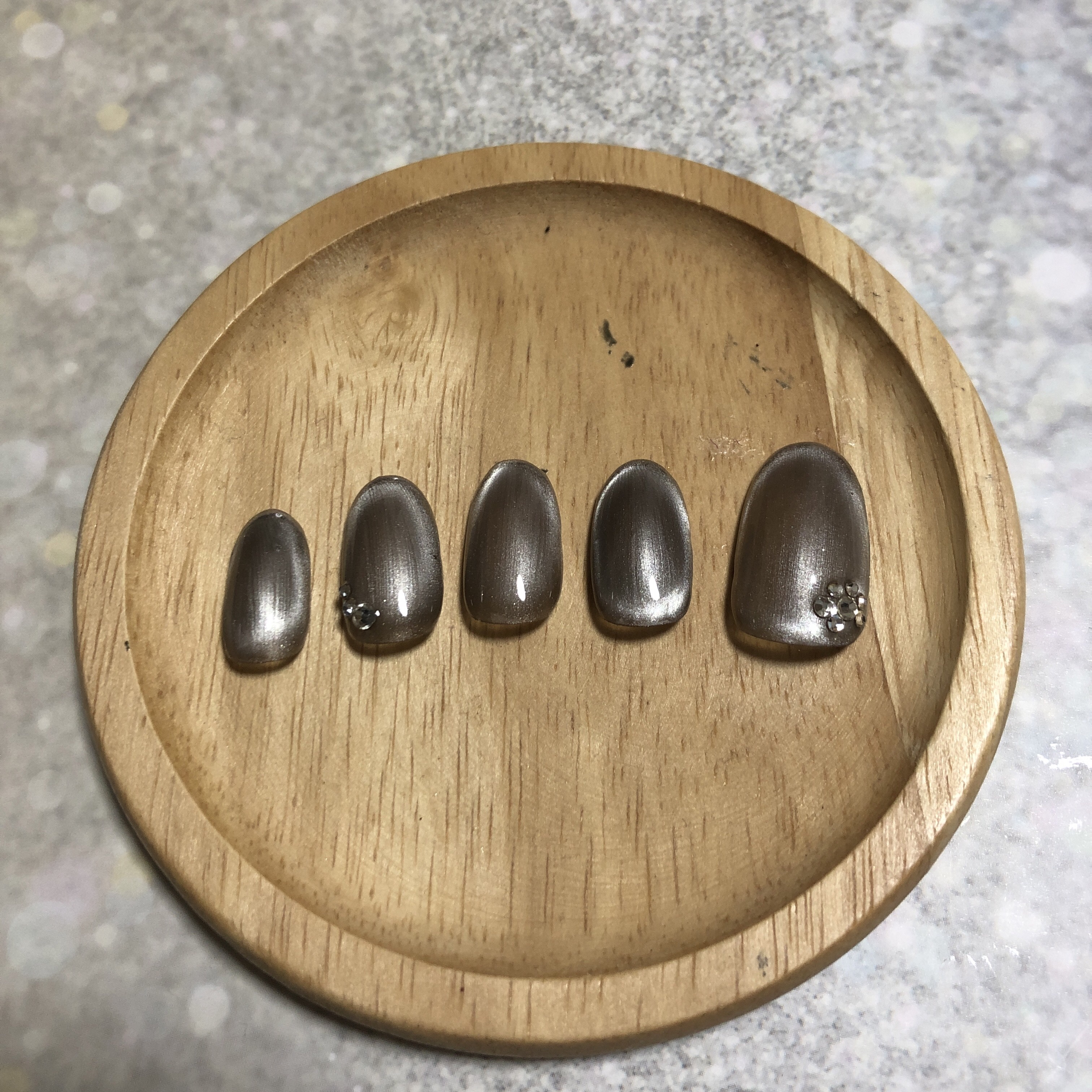 ジェルネイル（ライト対応）/セリア/ジェルネイルを使ったクチコミ（2枚目）