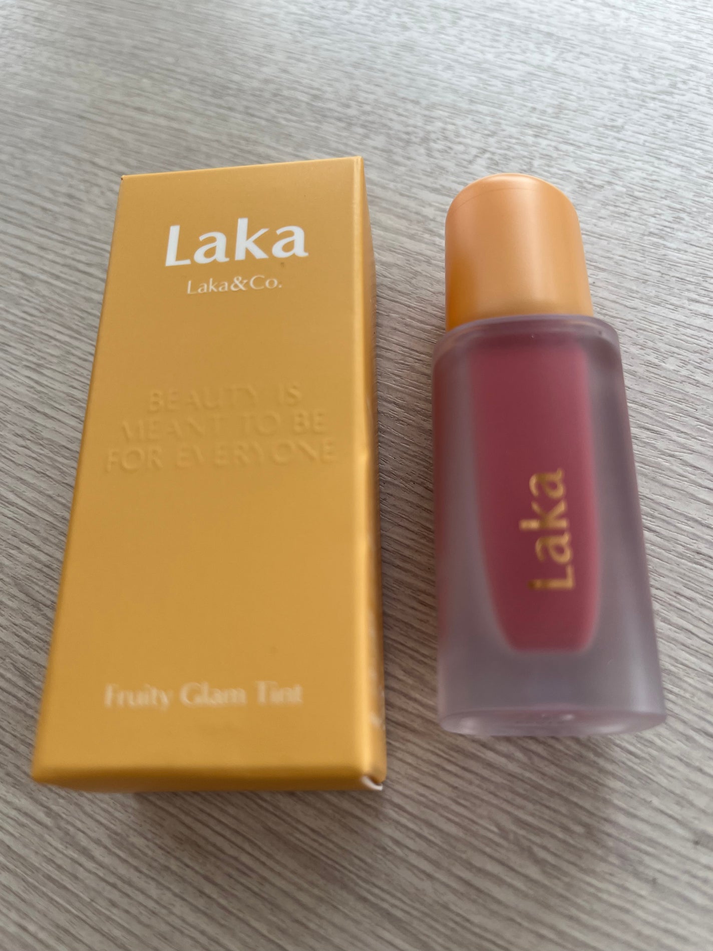 フルーティーグラムティント/Laka/リップティントを使ったクチコミ(1枚目)