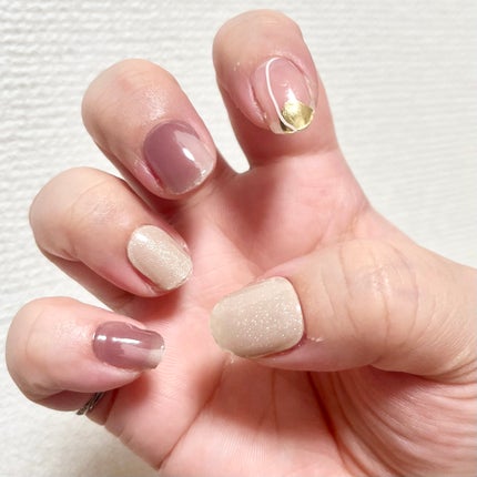 EDGEU ジェルネイルシール/EDGEU/ネイルシールを使ったクチコミ(5枚目)