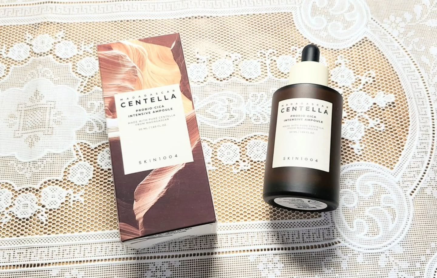 SKIN1004様より
プロバイオシカ インテンシブ アンプル頂きました😊

発酵センテラ(ツボクサエキス)をそのまま詰め込んだ高濃縮美容液✨
刺激を受けた肌を素早く鎮静させ、崩れた肌をケアしてくれます！

とろりとしたテクスチャーで肌馴