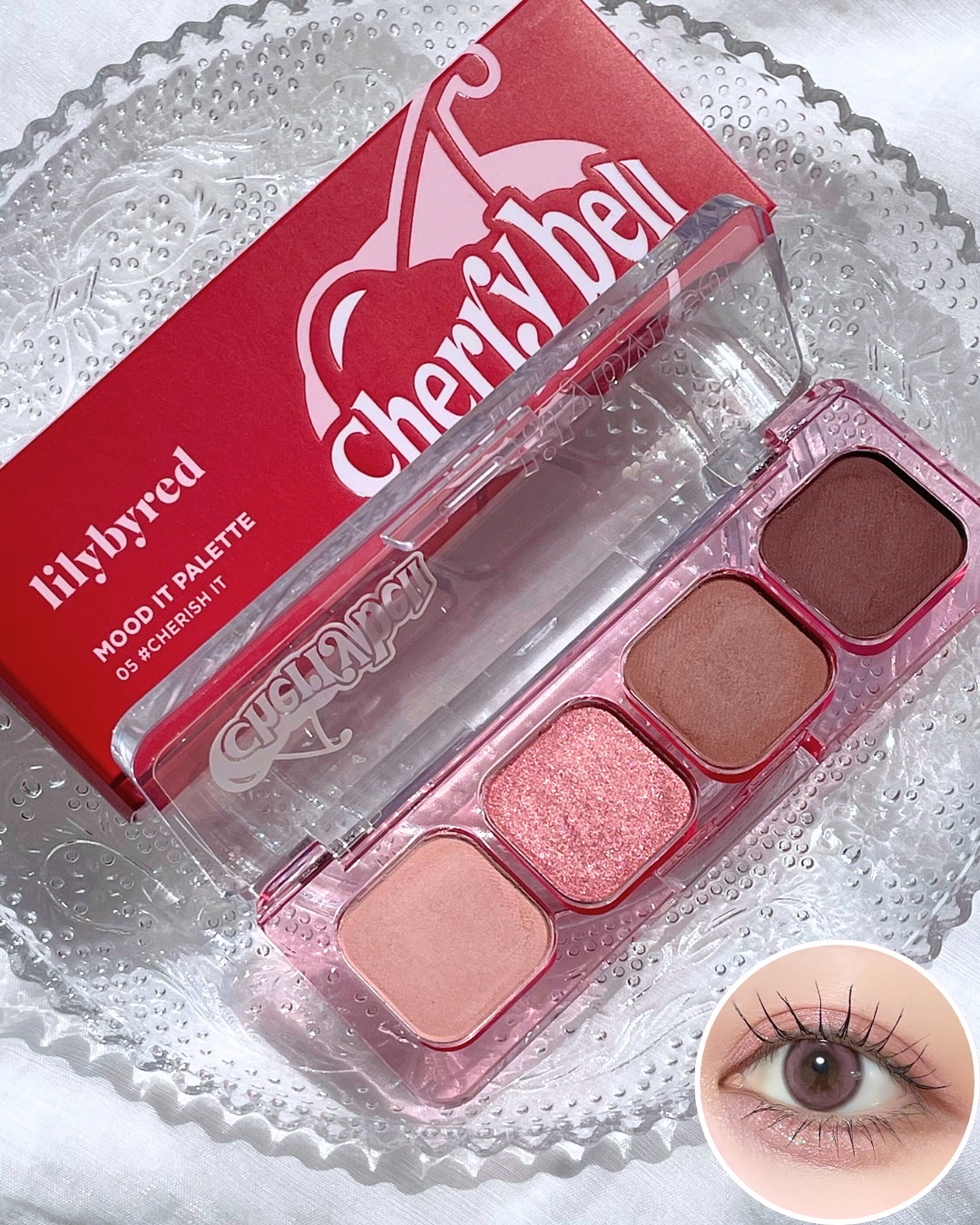 MOOD IT PALETTE 05#CHERISH IT/lilybyred/アイシャドウパレットを使ったクチコミ（1枚目）