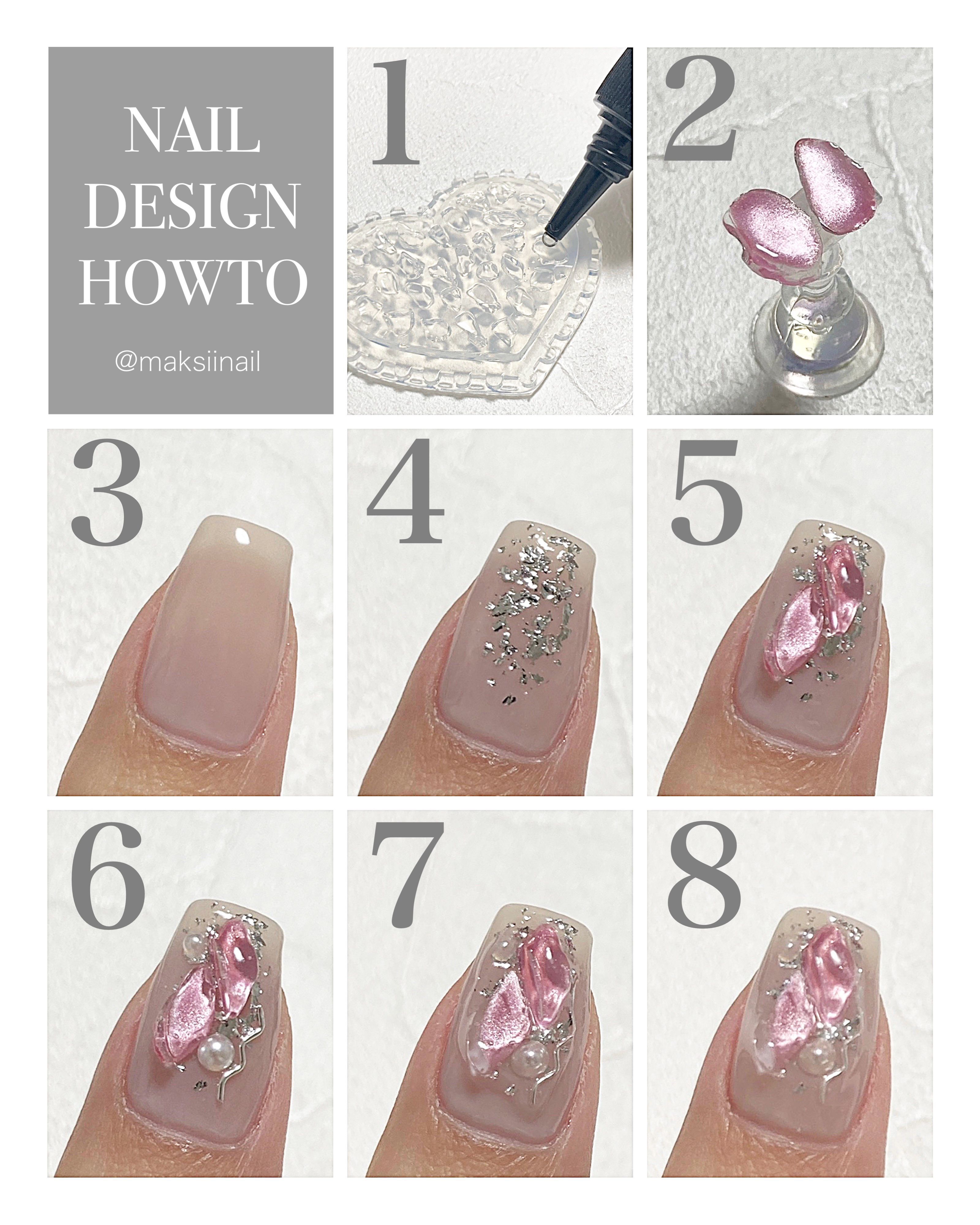 5ミクロンマグネット/ネイル工房/ジェルネイルを使ったクチコミ（3枚目）