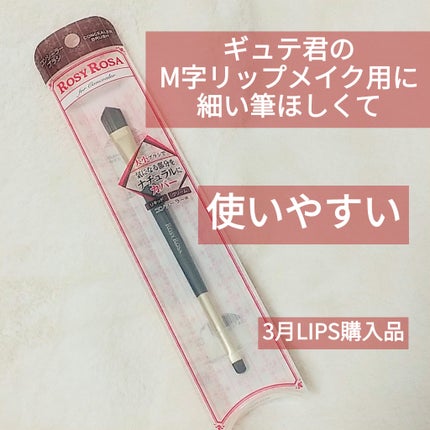 ダブルエンドコンシーラーブラシ/ロージーローザ/メイクブラシを使ったクチコミ(1枚目)