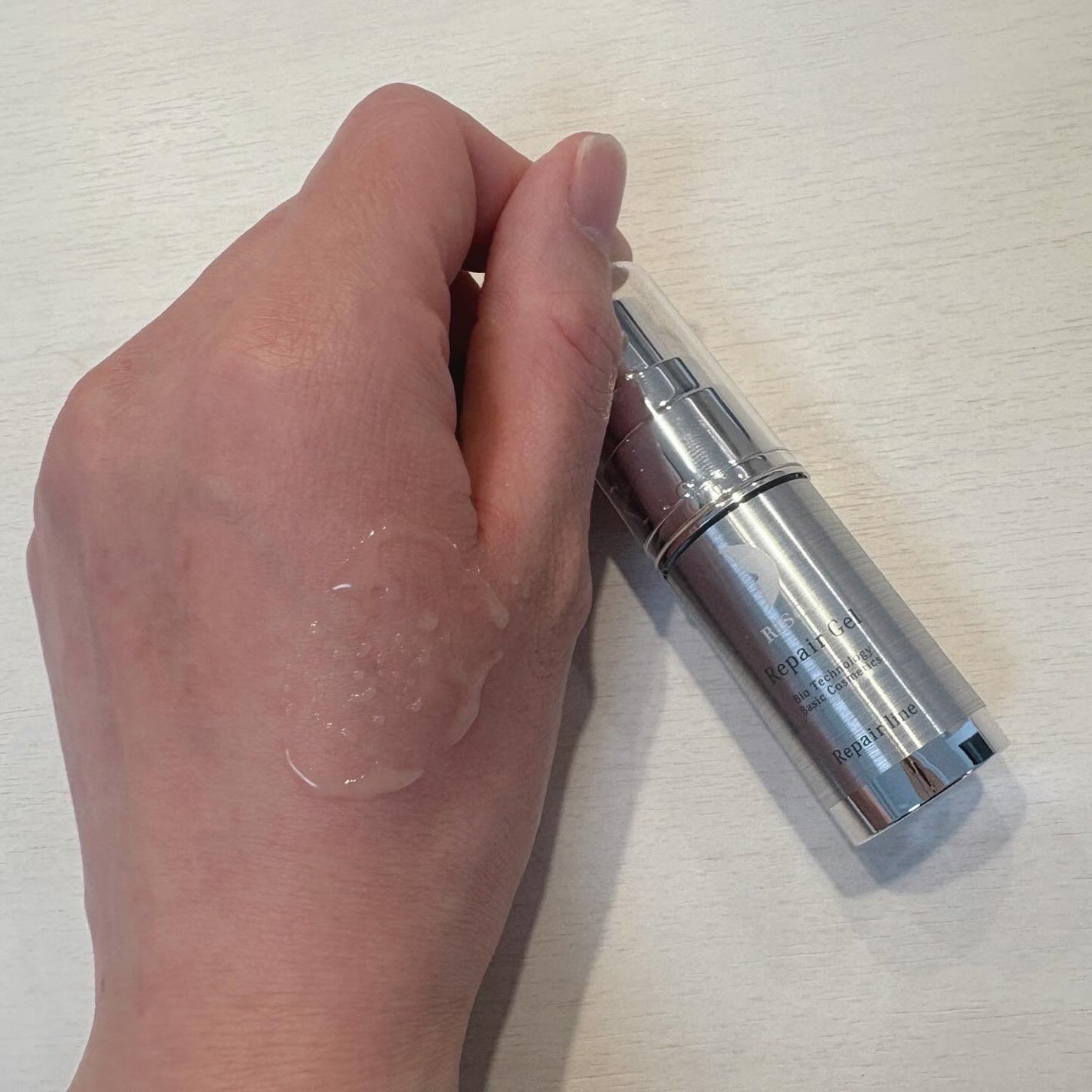 Yui on LIPS 「.𓅹𓂃𓈒𓂂@risou_official⋆꙳リペアジェル(8..」(4枚目)