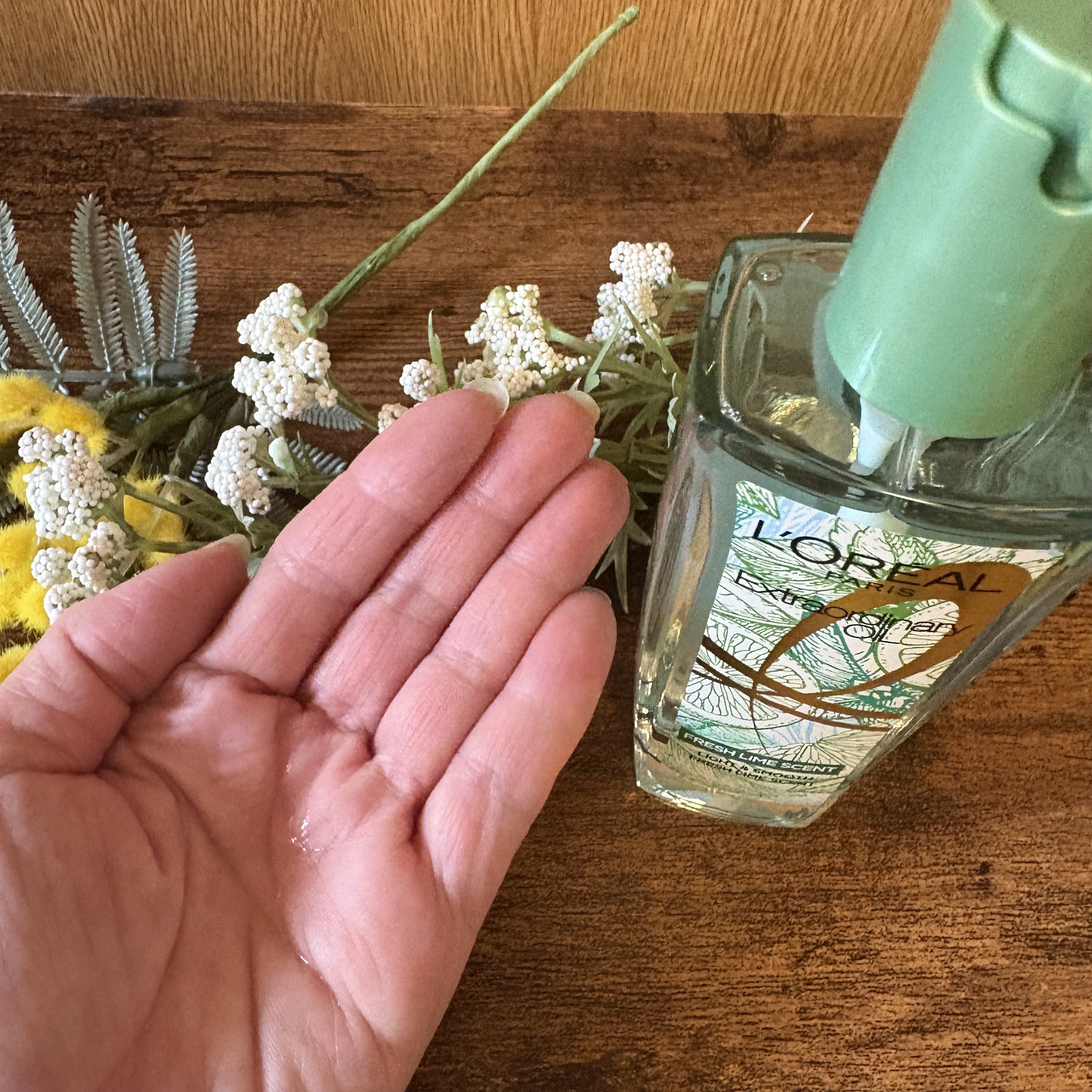 ロレアル パリ エクストラオーディナリー クリアライム/ロレアル パリ/ヘアオイルを使ったクチコミ（2枚目）