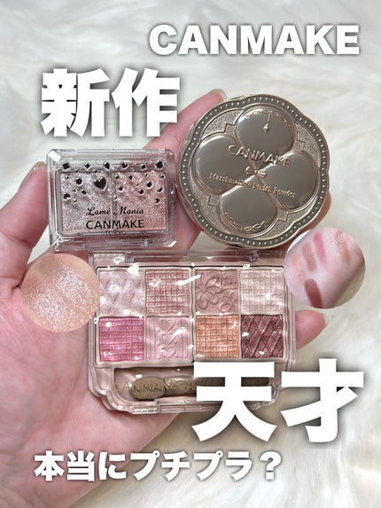 プティパレットアイズ/キャンメイク/パウダーアイシャドウを使ったクチコミ(1枚目)