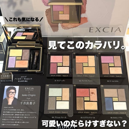 エクシア アイカラー ヴォロンテ/ALBION/アイシャドウパレットを使ったクチコミ(8枚目)