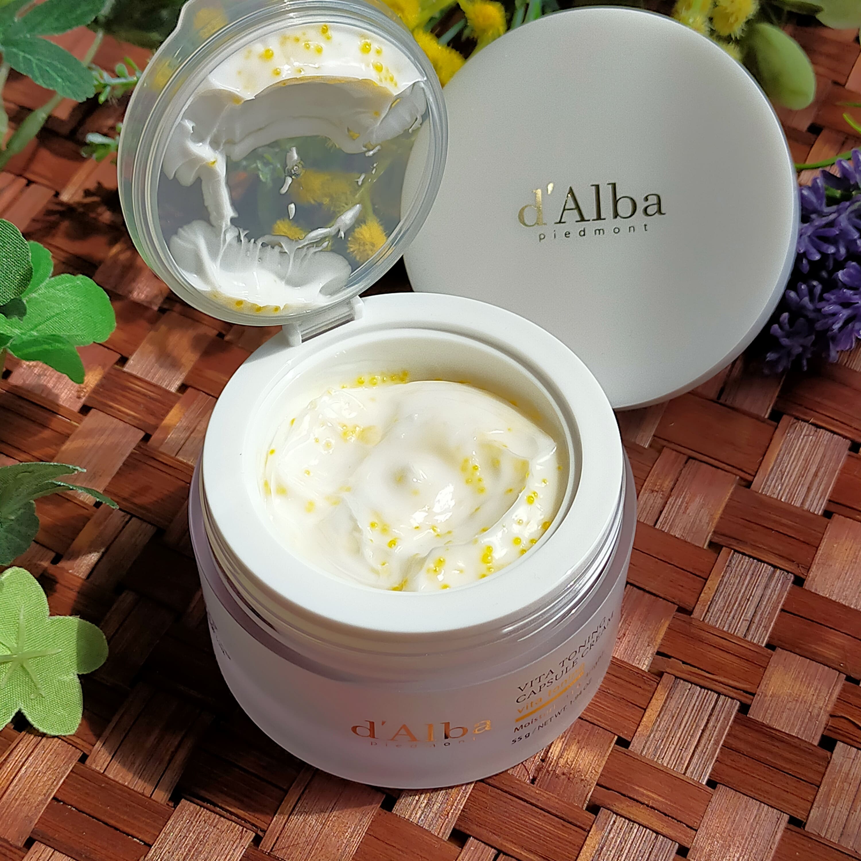 ビタトーニングカプセルクリーム/ダルバ/フェイスクリームを使ったクチコミ（2枚目）