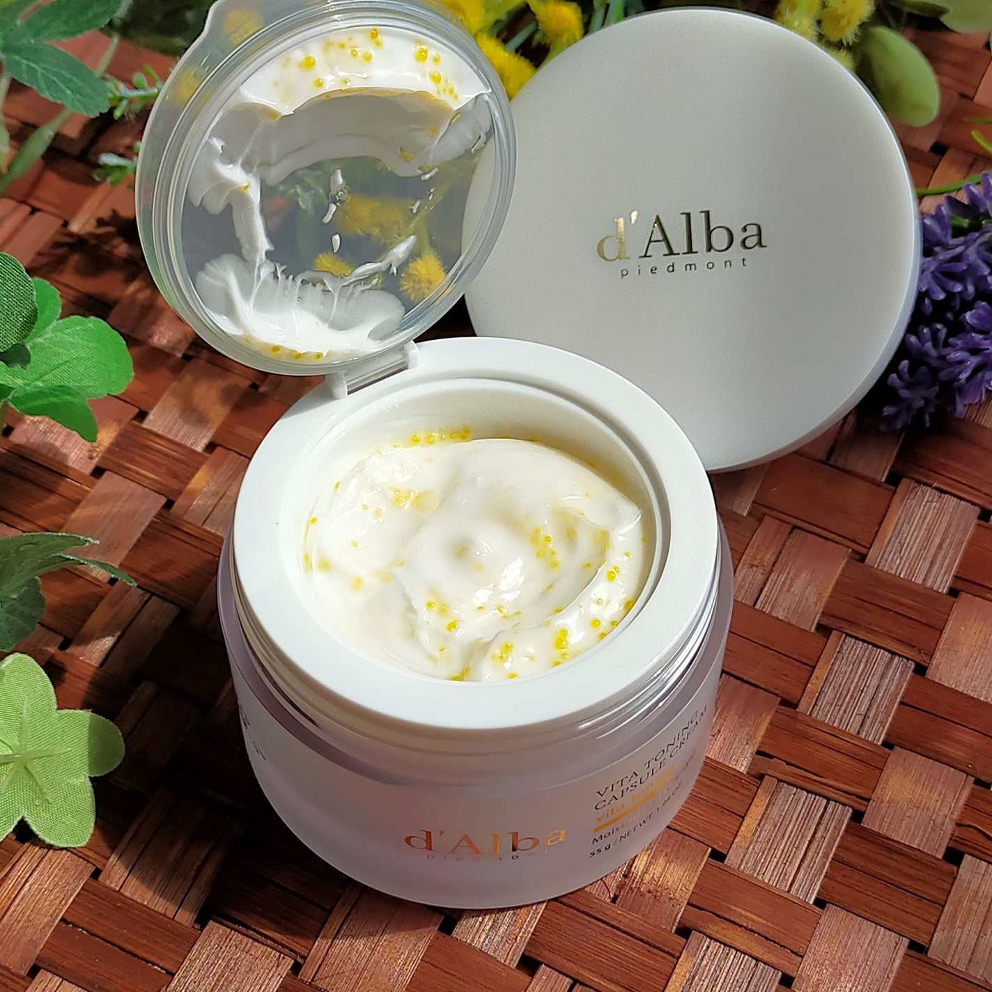 ビタトーニングカプセルクリーム/ダルバ/フェイスクリームを使ったクチコミ(2枚目)