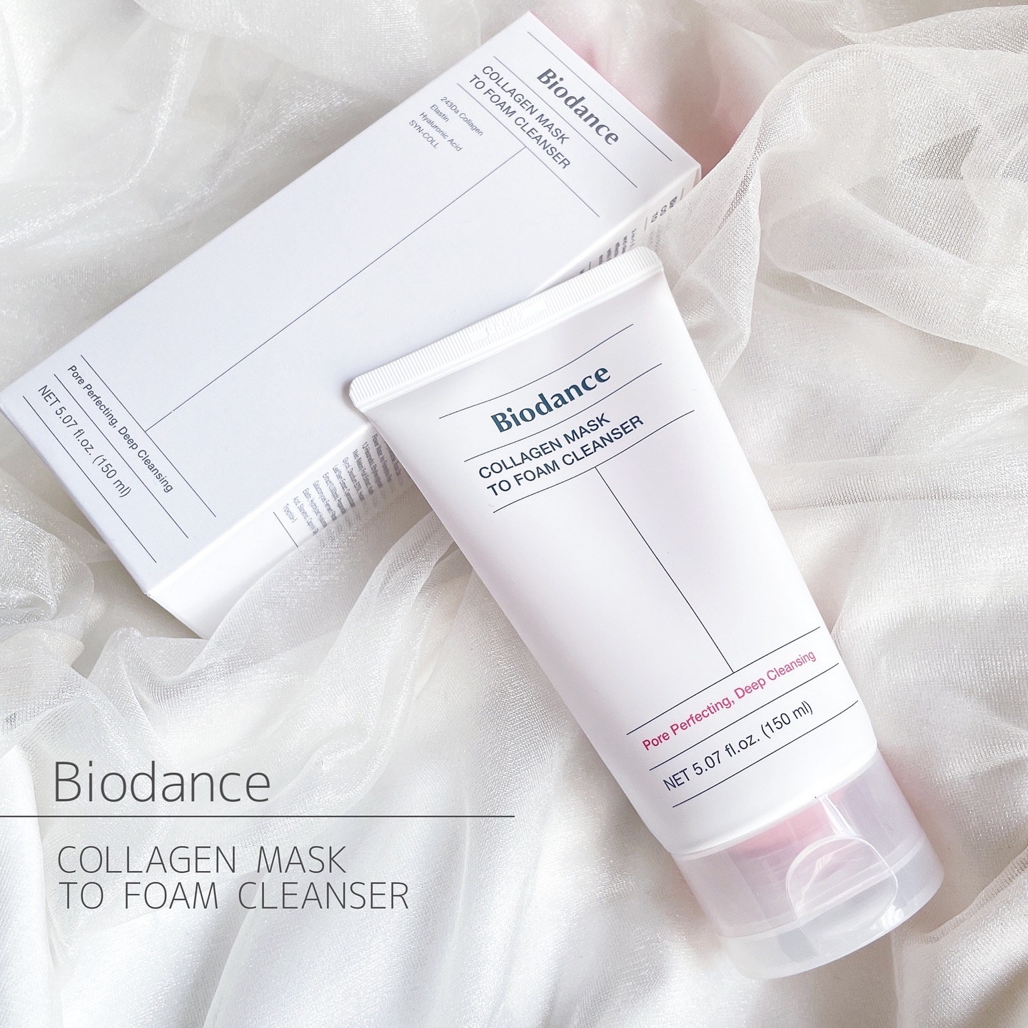 コラーゲンパック洗顔フォーム/Biodance/洗顔フォームを使ったクチコミ（1枚目）