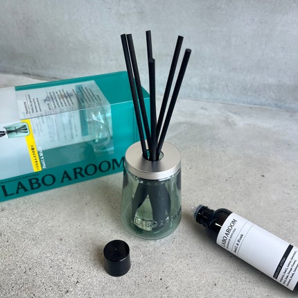 ディフューザー バジル&ムスク/LABO AROOM/ルームフレグランスを使ったクチコミ(5枚目)