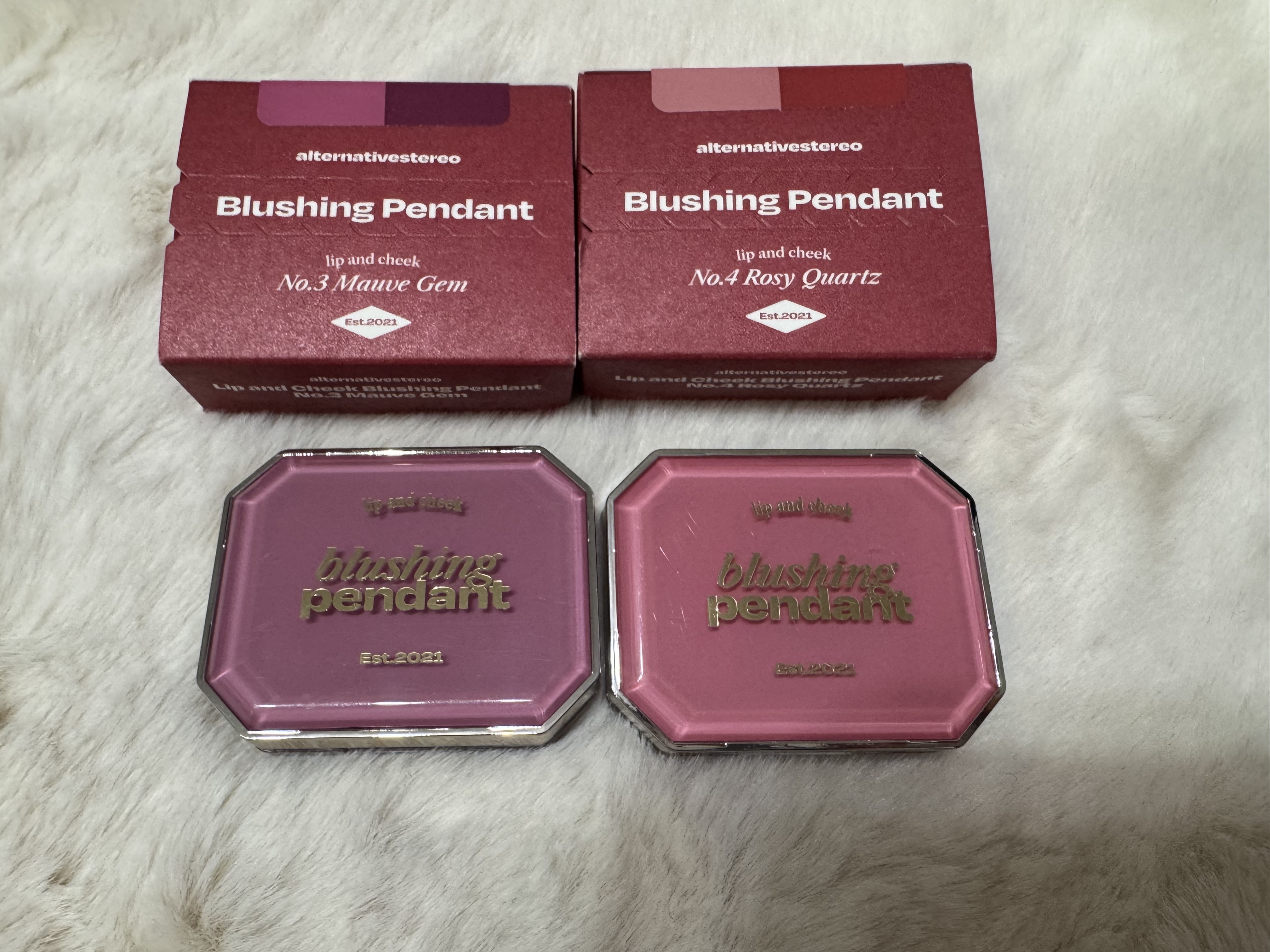 Lip &Cheek Blushing Pendant /alternativestereo/ジェル・クリームチークを使ったクチコミ（1枚目）