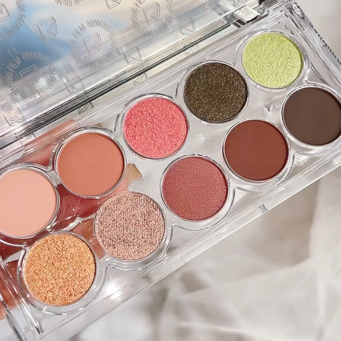 ライトオンアイズシャドウパレット/ルミル/アイシャドウパレットを使ったクチコミ（3枚目）