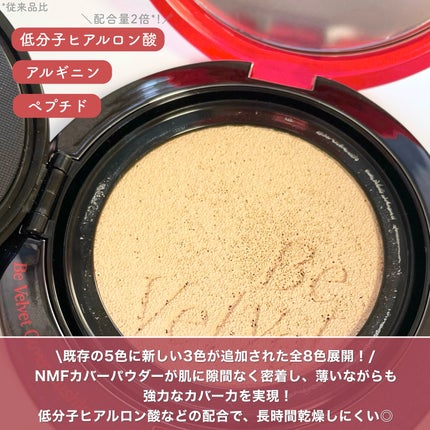 ビーベルベット カバークッション/espoir/クッションファンデーションを使ったクチコミ(3枚目)