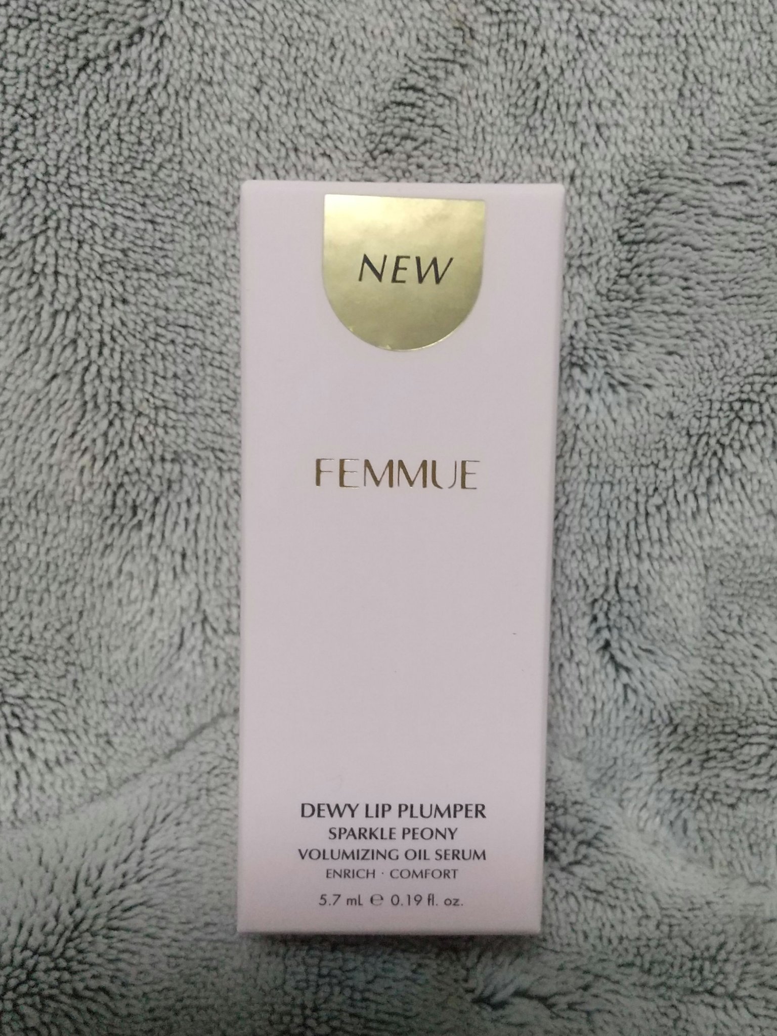 デューイー リッププランパー スパークル/FEMMUE/リッププランパーを使ったクチコミ（1枚目）