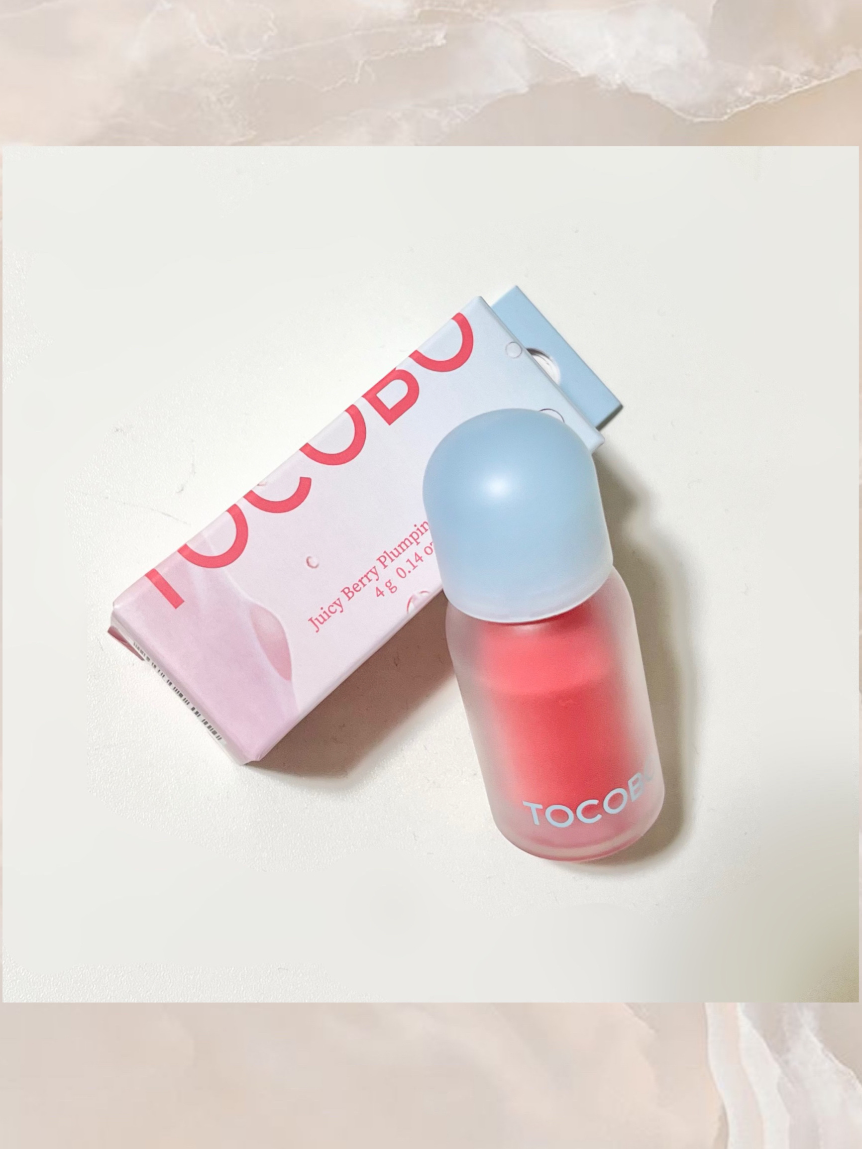 ジューシーベリープランピングリップオイル/TOCOBO/リップグロスを使ったクチコミ（1枚目）