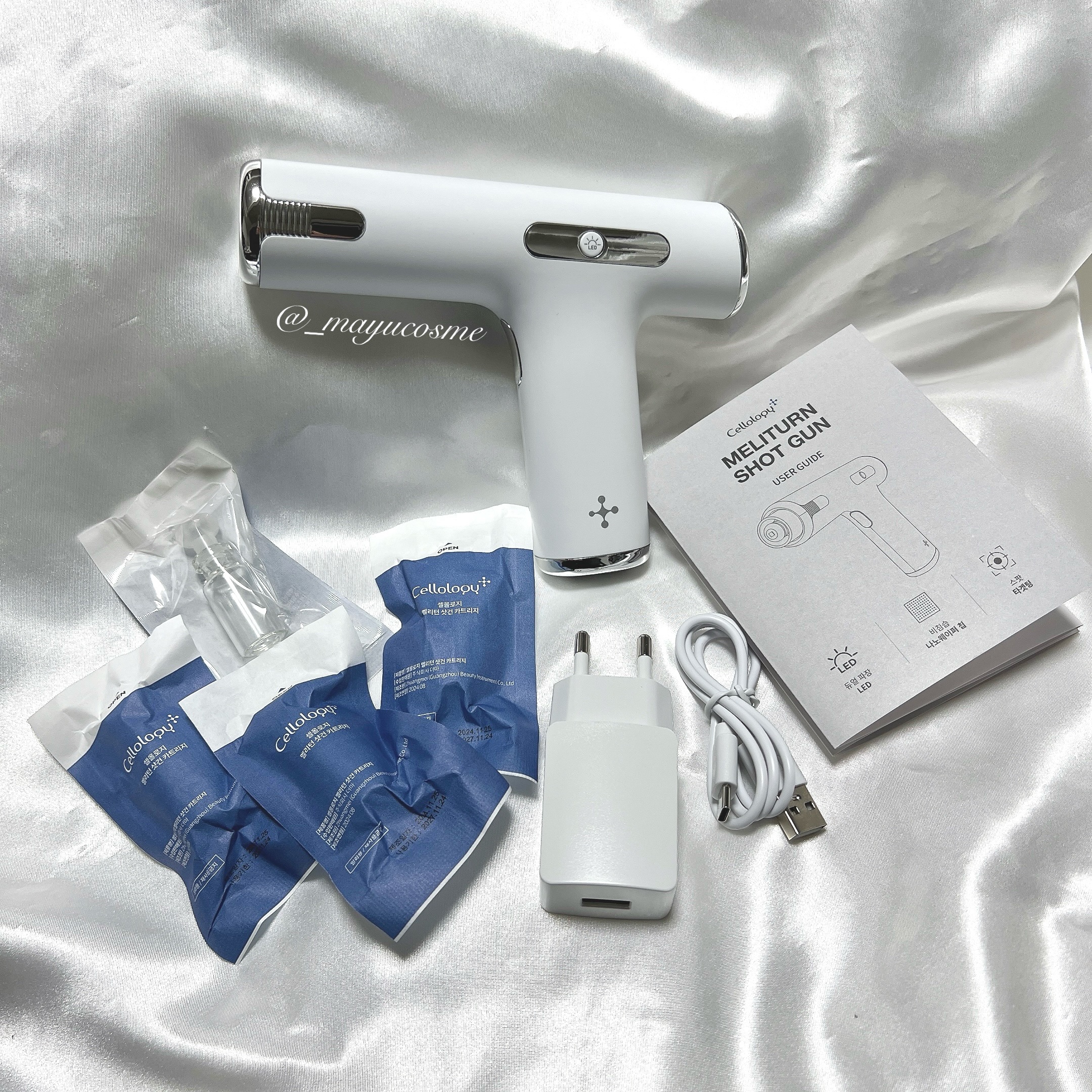 メリタンショットガン/セルオロジー/美顔器・マッサージを使ったクチコミ（2枚目）