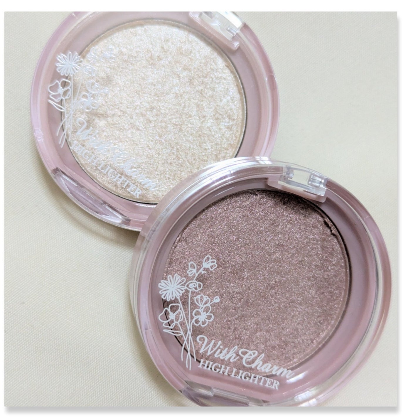 &. WithCharm レア感覚ハイライター/DAISO/クリームハイライトを使ったクチコミ(3枚目)