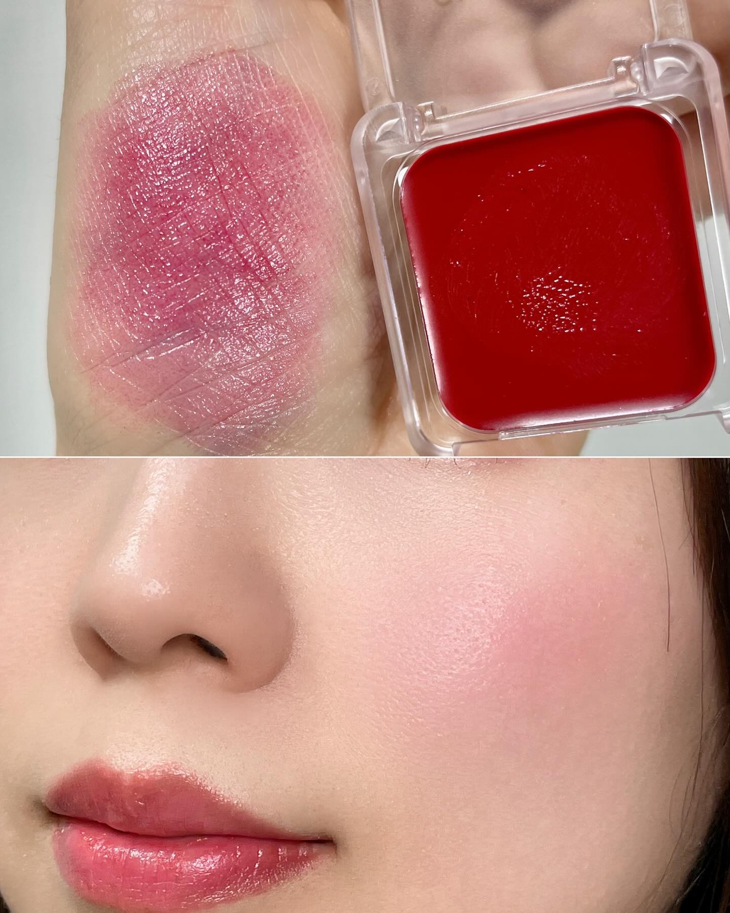 リップ ＆ チーク バーム/ちふれ/口紅を使ったクチコミ（2枚目）