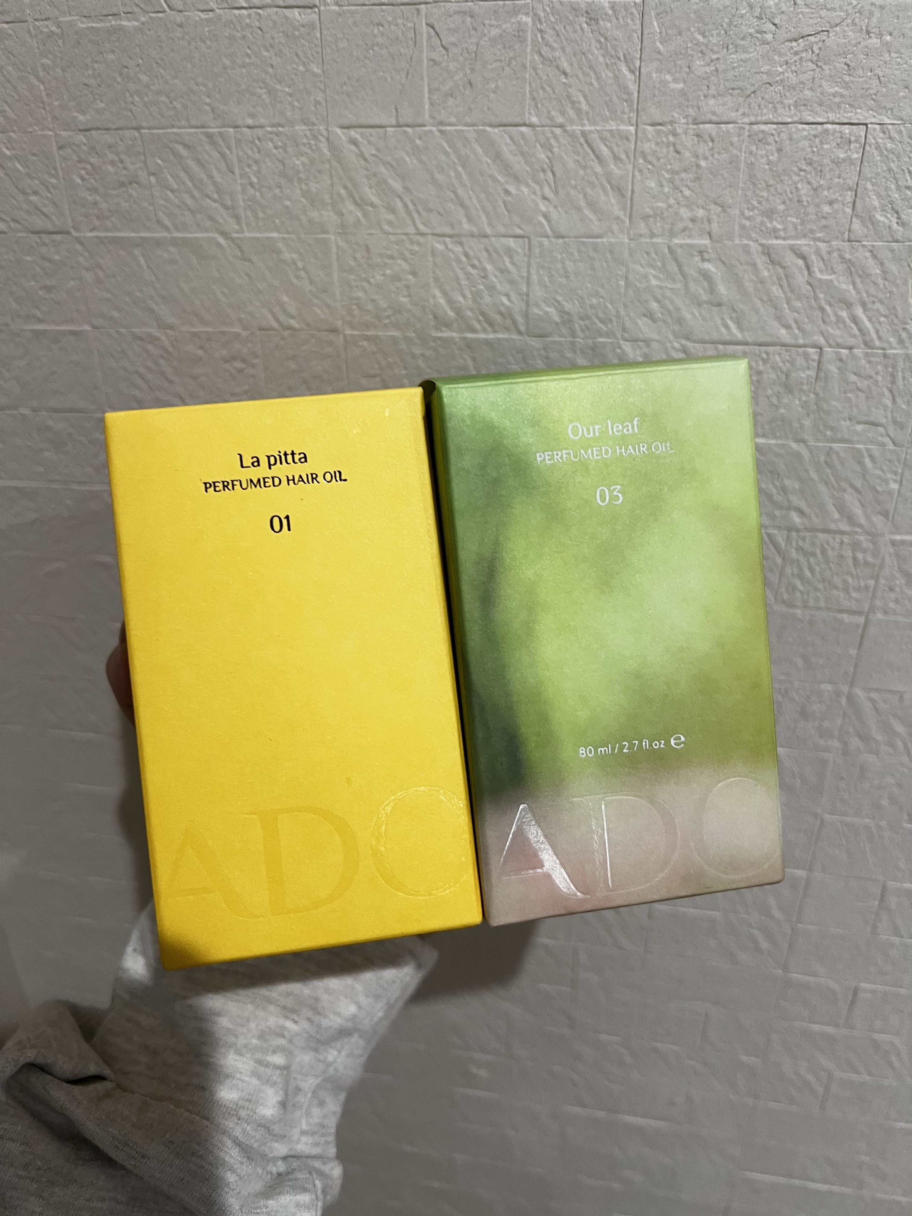 パフュームヘアオイル Our leaf/La'dor/その他スタイリングを使ったクチコミ（1枚目）