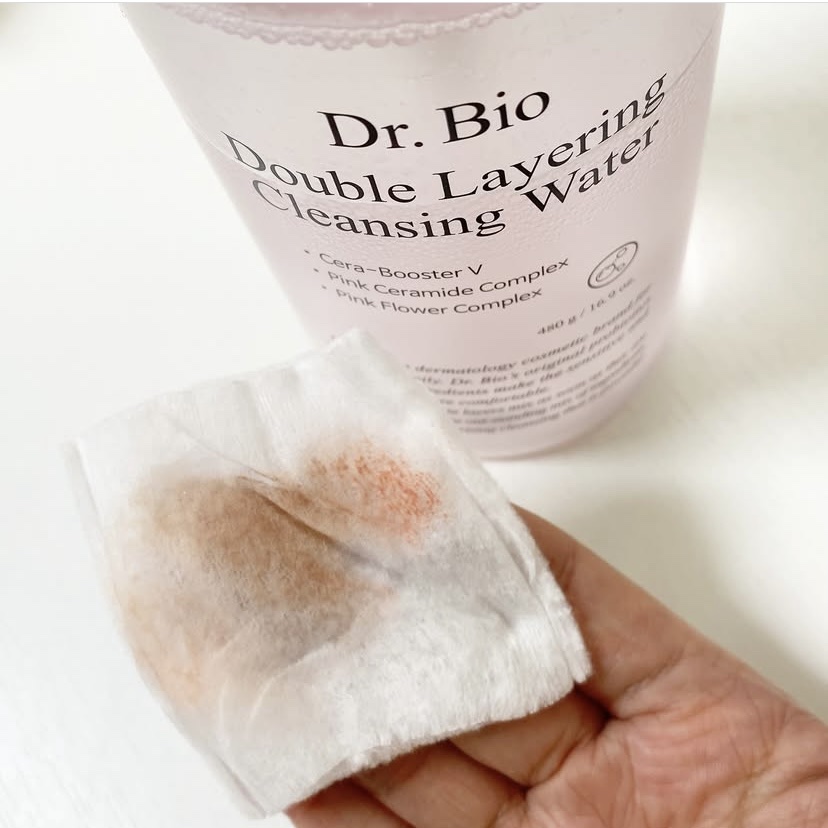 ダブルレイヤリングクレンジングウォーター/Dr.Bio/クレンジングウォーターを使ったクチコミ（3枚目）