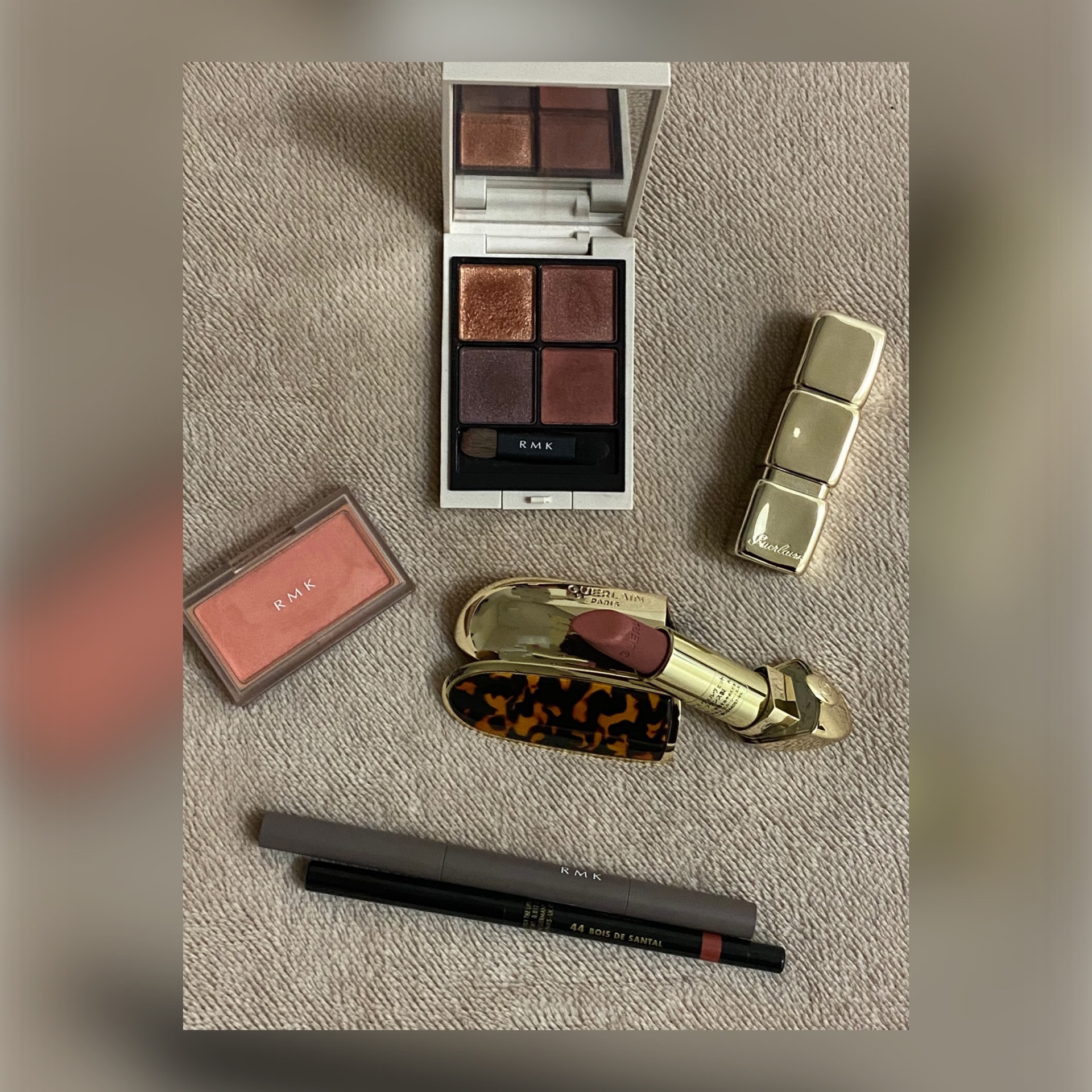 アイディファイニング ペンシル  EX-02 シマリング ヘーゼル（数量限定）/RMK/ペンシルアイライナーを使ったクチコミ（2枚目）