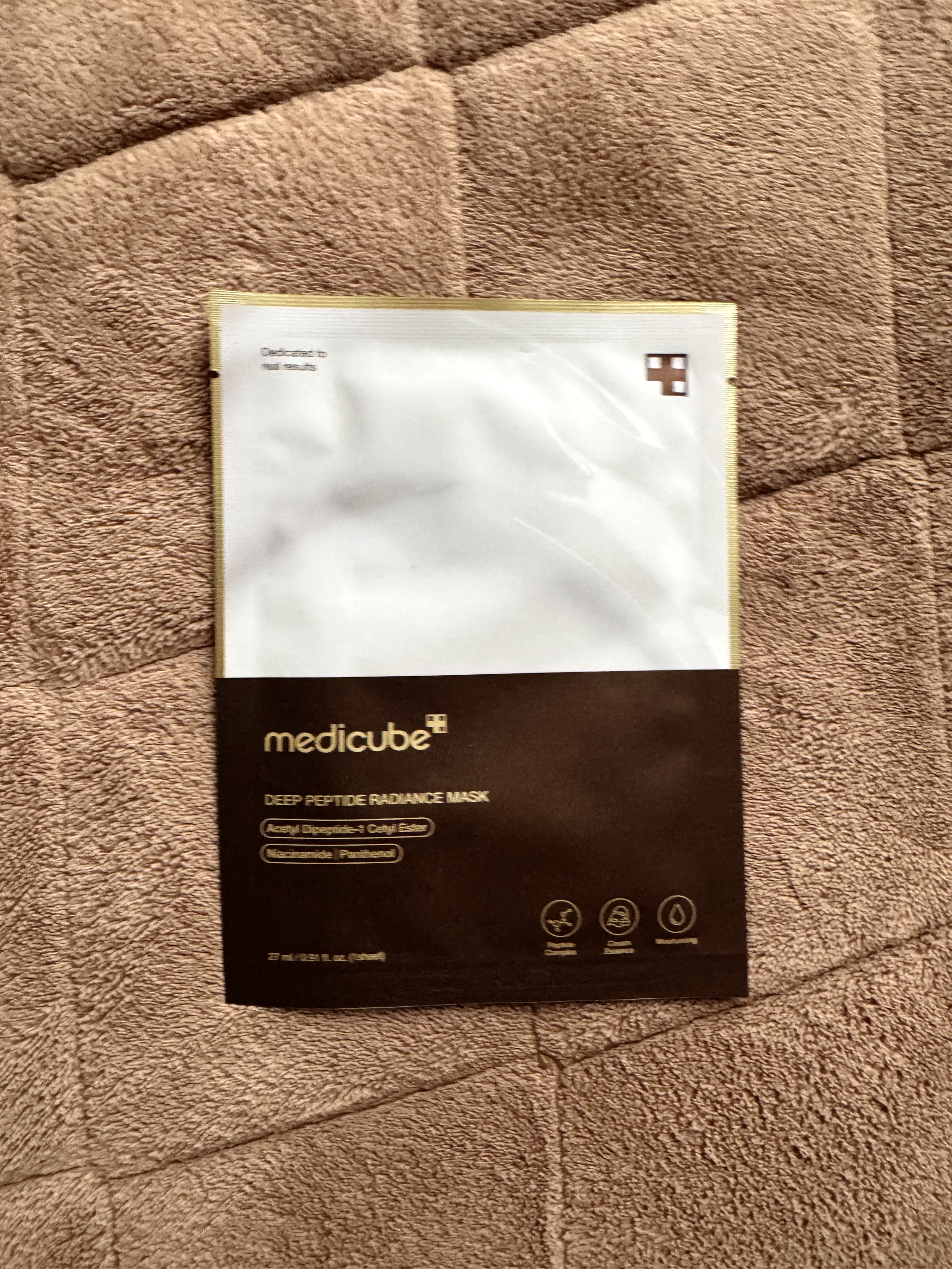 ディープペプチドマスク/MEDICUBE/シートマスク・パックを使ったクチコミ（1枚目）