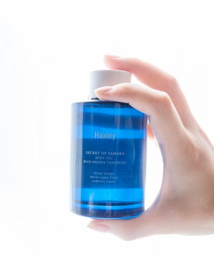 ボディオイル;ブルーメディナタンジェリン/Huxley/ボディオイルを使ったクチコミ(8枚目)