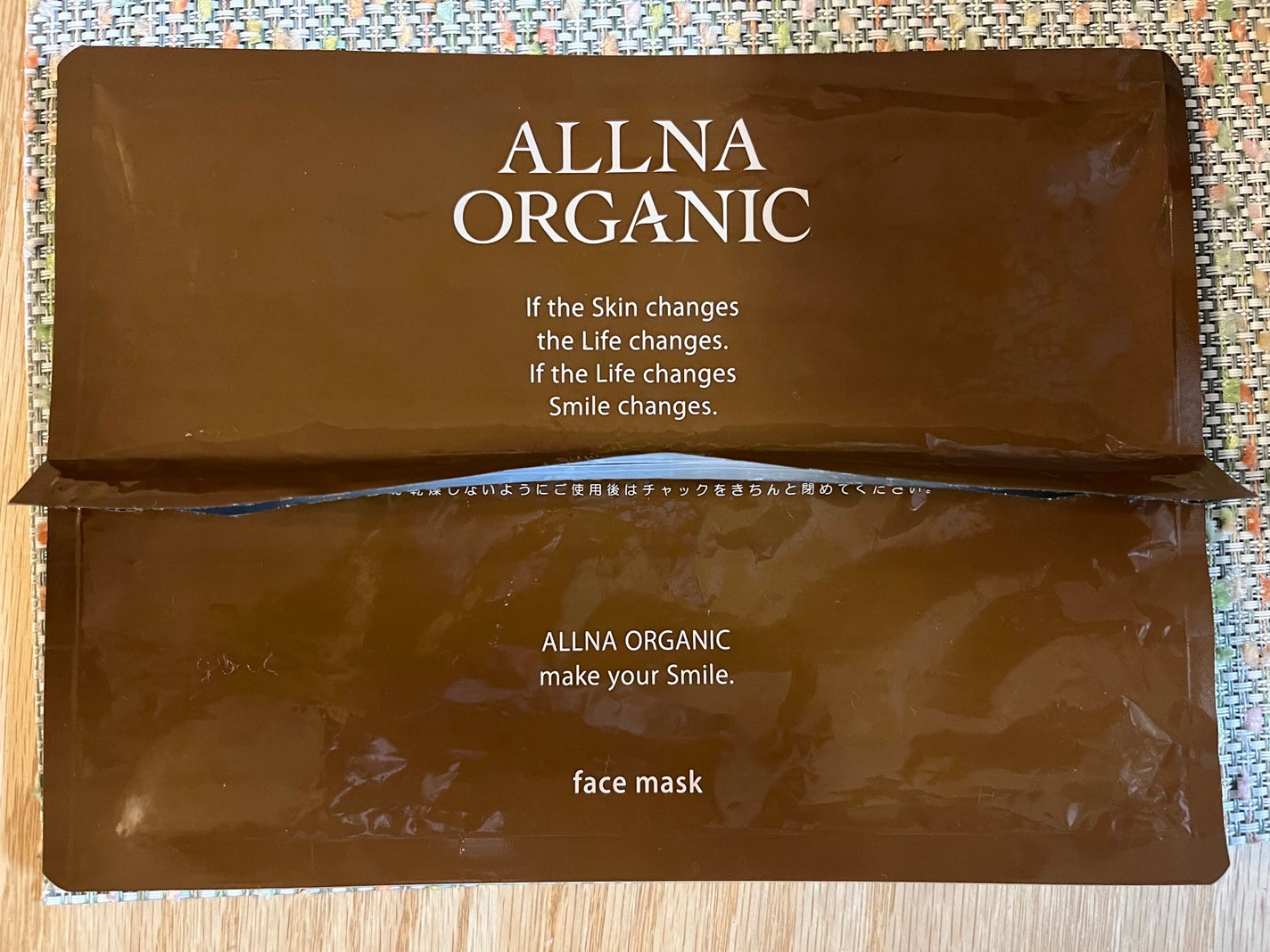 フェイスマスク/ALLNA ORGANIC/シートマスク・パックを使ったクチコミ(1枚目)
