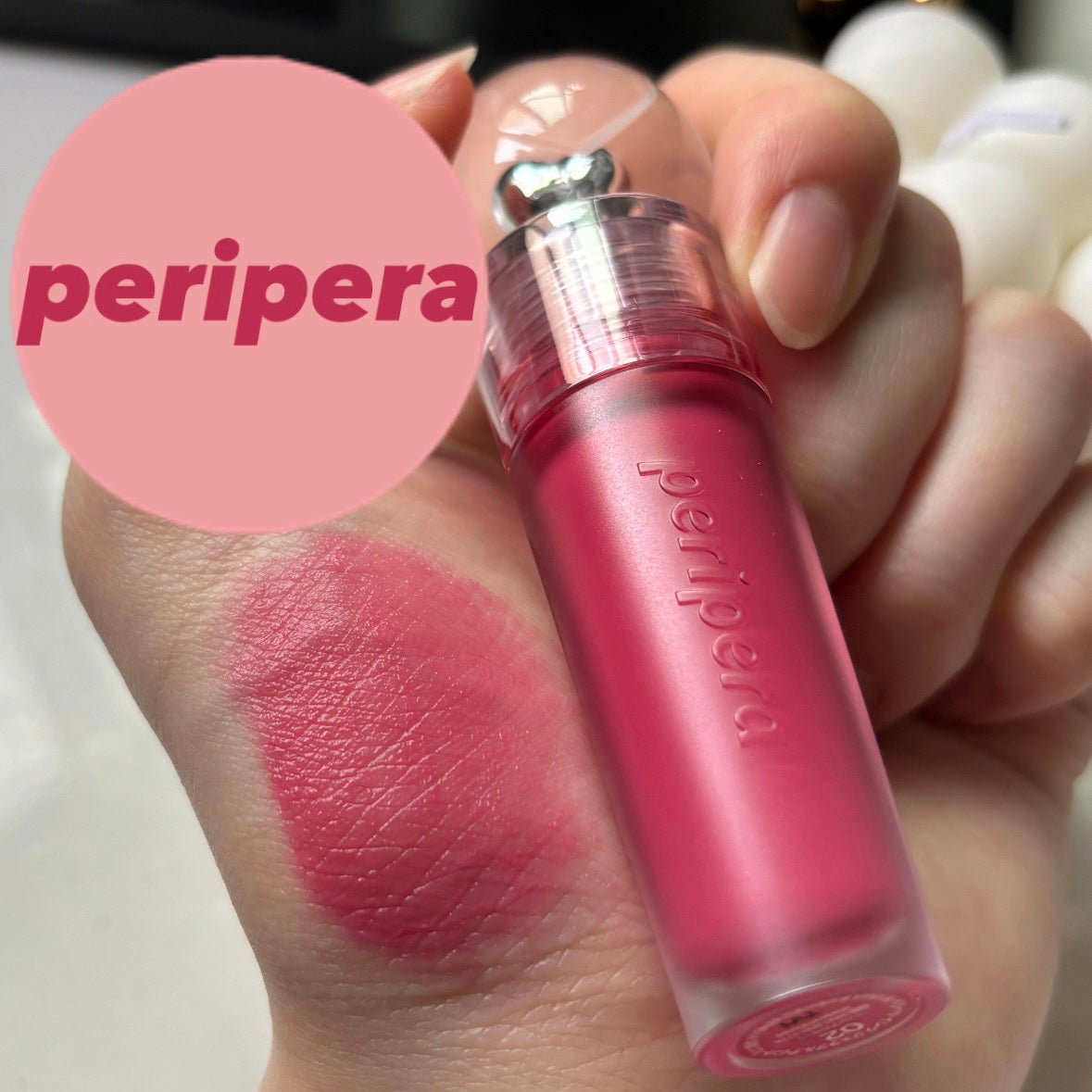 インク ジェラブル ティント/PERIPERA/リップティントを使ったクチコミ(1枚目)