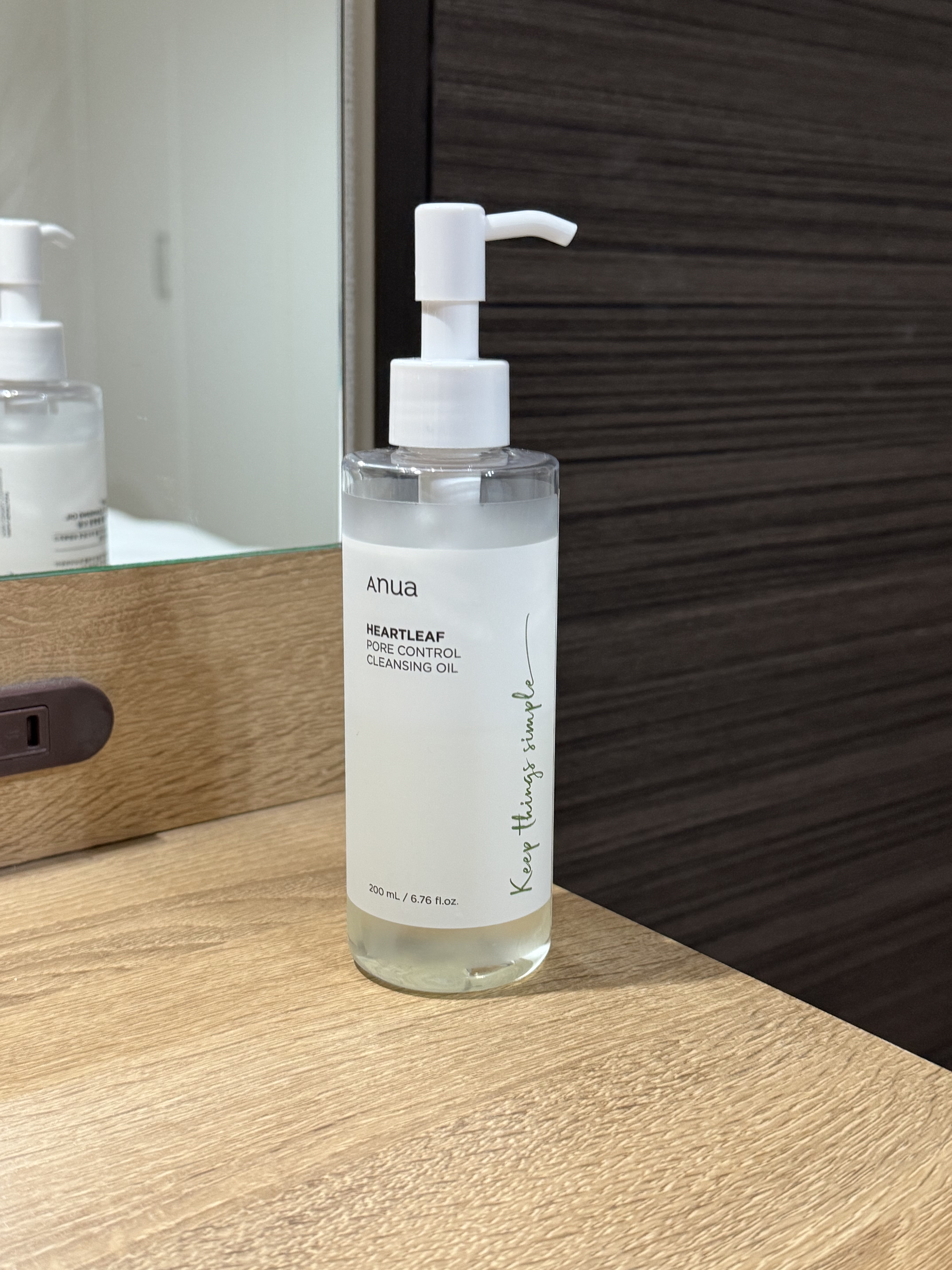 ドクダミ ポアコントロールクレンジングオイル/Anua/オイルクレンジングを使ったクチコミ（2枚目）