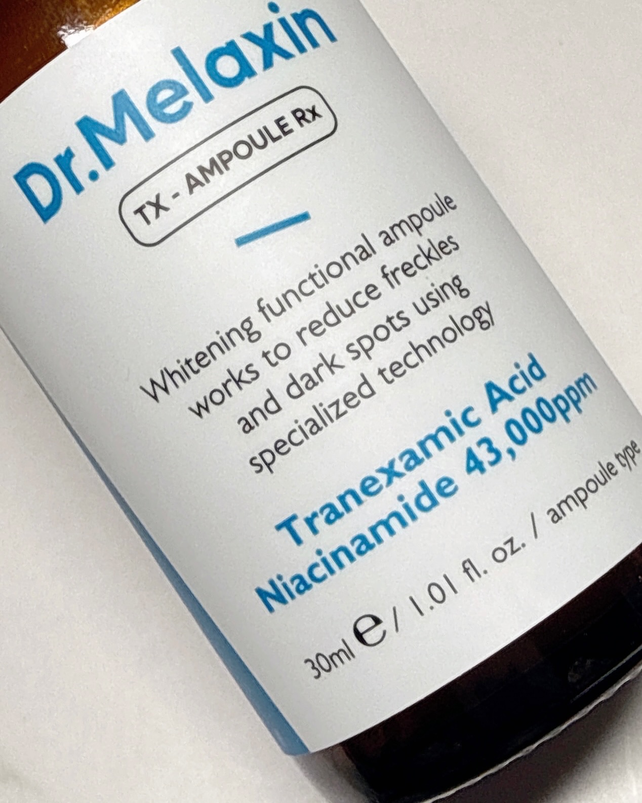 TXアンプルRX＋TXクリーム/Dr.Melaxin/スキンケアキットを使ったクチコミ（3枚目）
