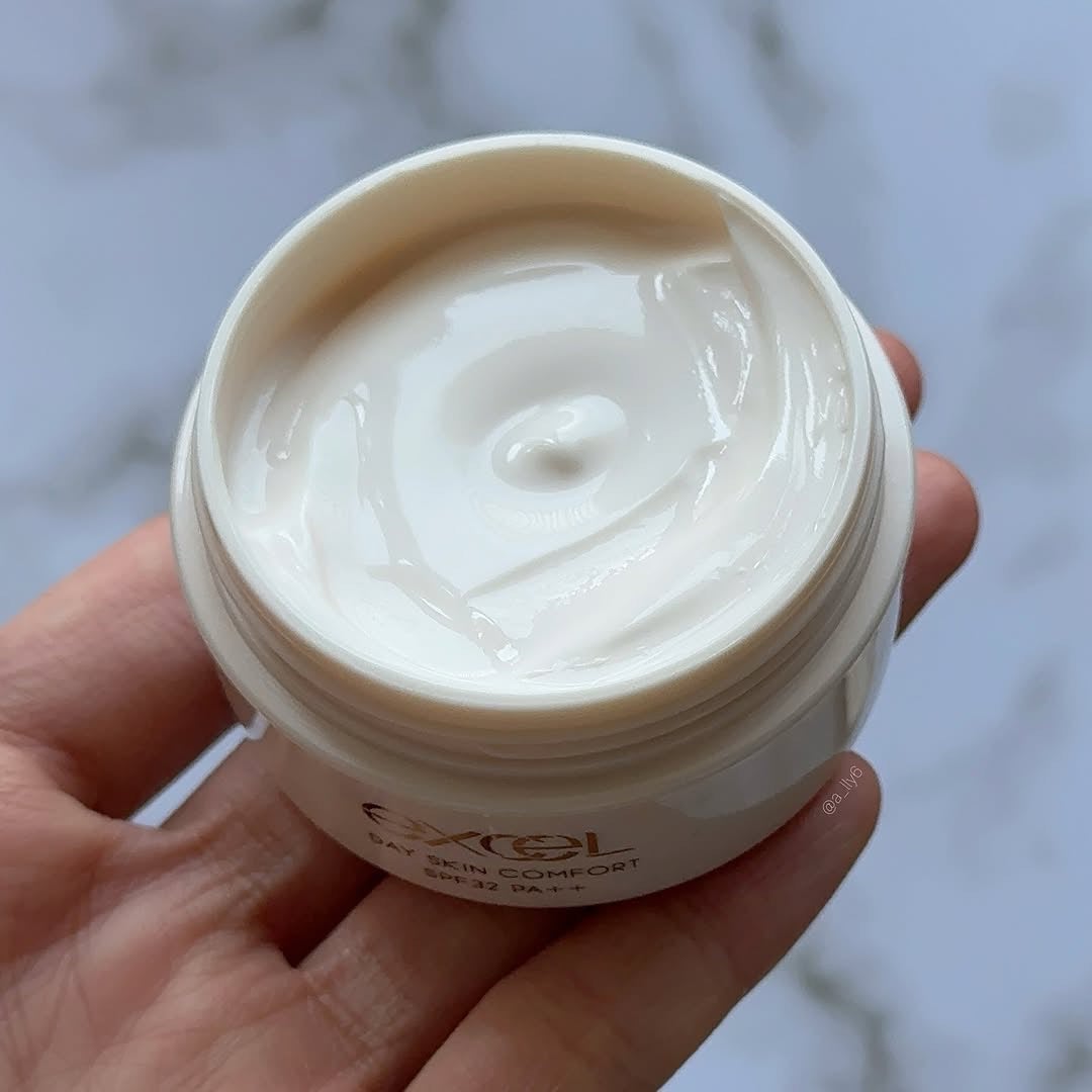 デイスキンコンフォート/excel/フェイスクリームを使ったクチコミ(4枚目)