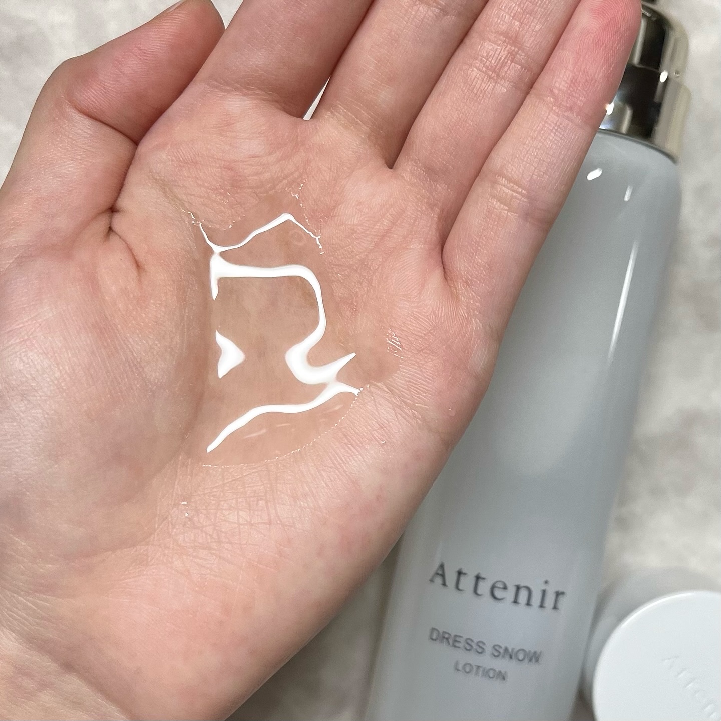 ドレススノー ローション【医薬部外品】 /アテニア/化粧水を使ったクチコミ（2枚目）