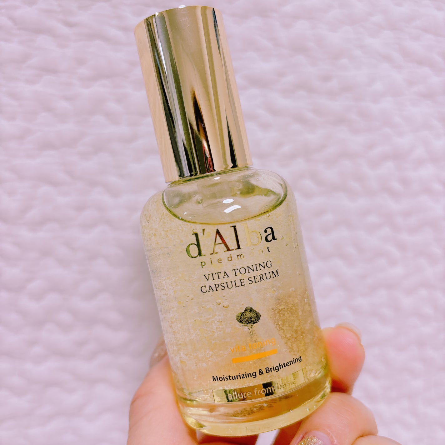 ビタトーニングカプセルセラム/ダルバ/美容液を使ったクチコミ(1枚目)