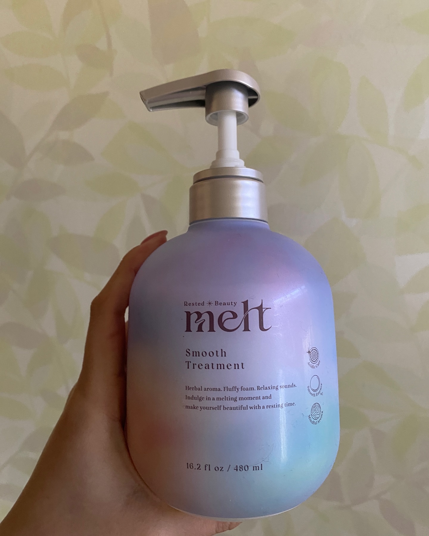 メルト スムースシャンプー/トリートメント トリートメントポンプ(480ml)/melt/市販シャンプーを使ったクチコミ（2枚目）
