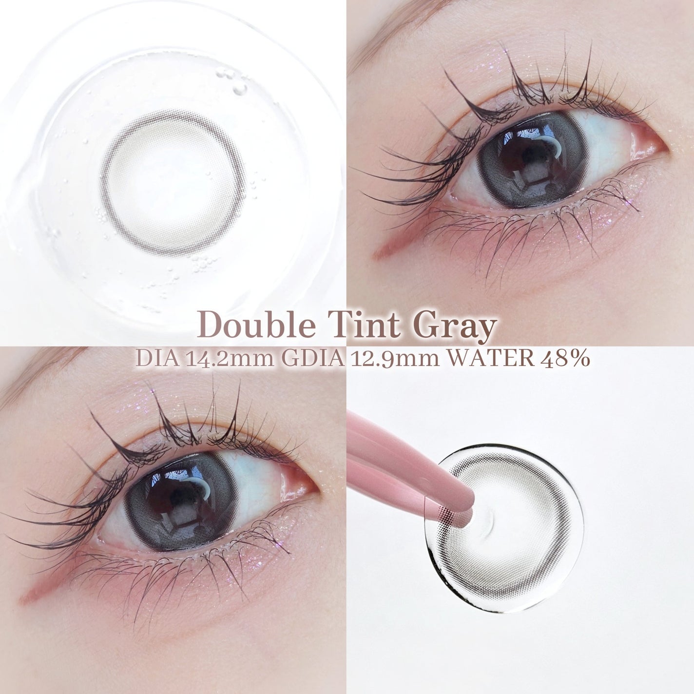 Double Tint 1day/OLENS/カラーコンタクトレンズを使ったクチコミ(2枚目)