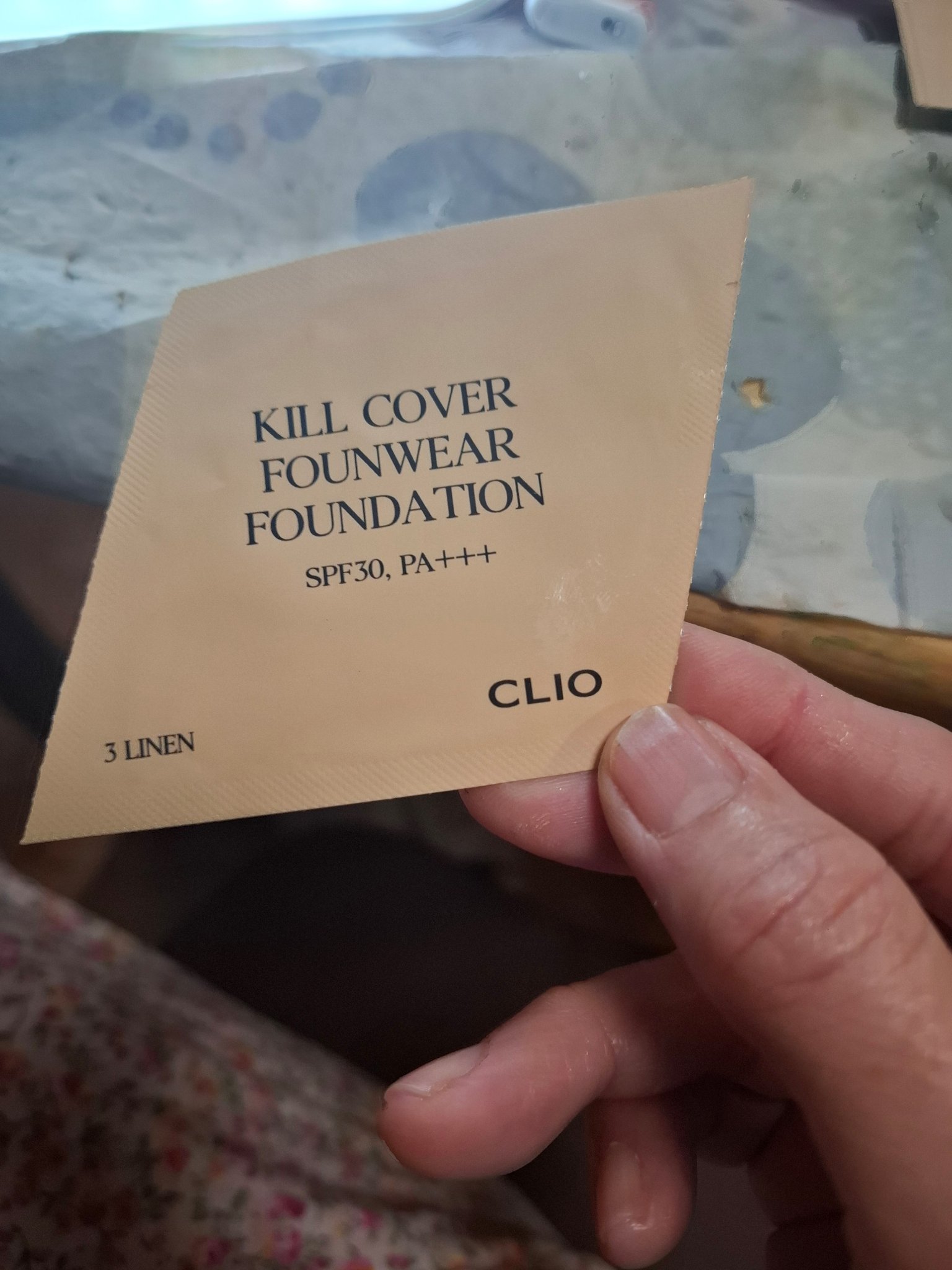 キル カバー ファンウェア ファンデーション/CLIO/リキッドファンデーションを使ったクチコミ（2枚目）