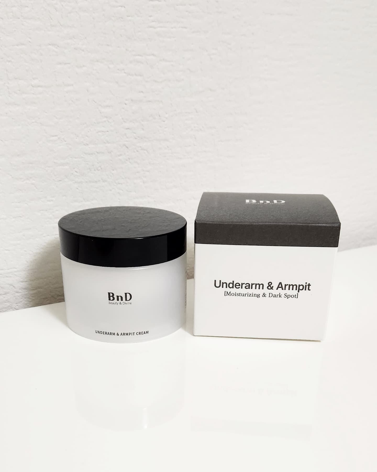 BnDアンダーアームクリーム(ボディクリーム)/BnD/デリケートゾーンケアを使ったクチコミ（1枚目）