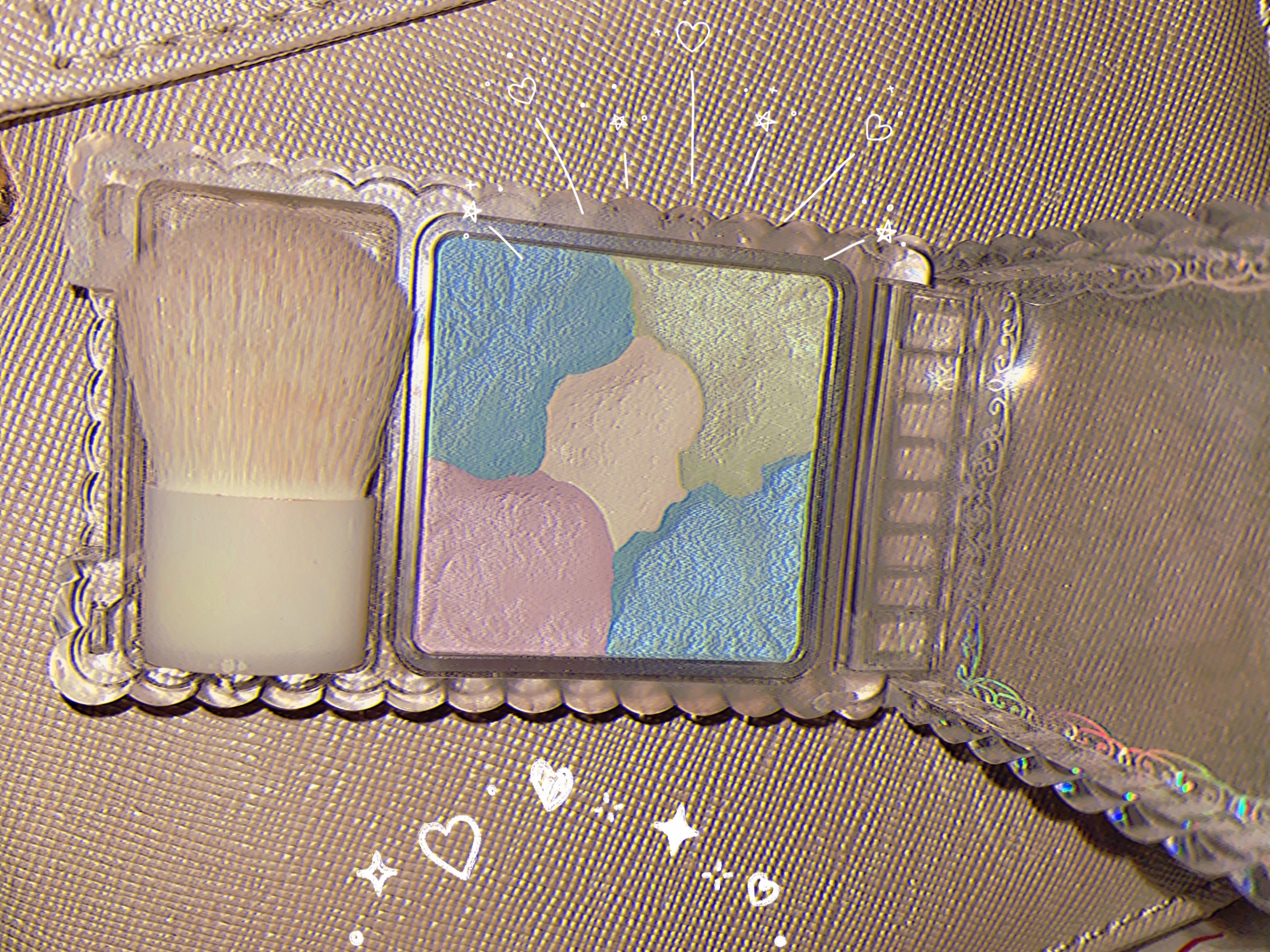 グロウフルールハイライター 03 クリスタルライト/キャンメイク/パウダーハイライトを使ったクチコミ（1枚目）