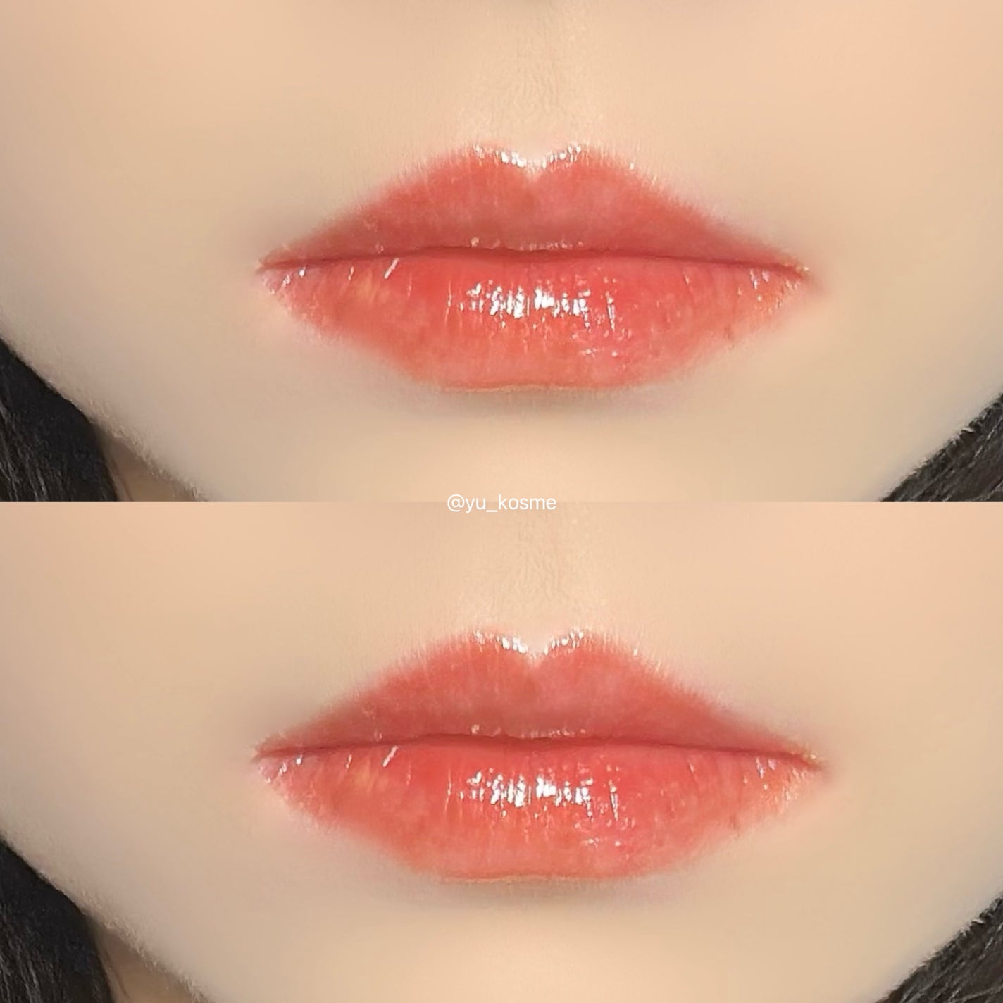 ロウグロウジェルティント/hince/リップティントを使ったクチコミ(3枚目)