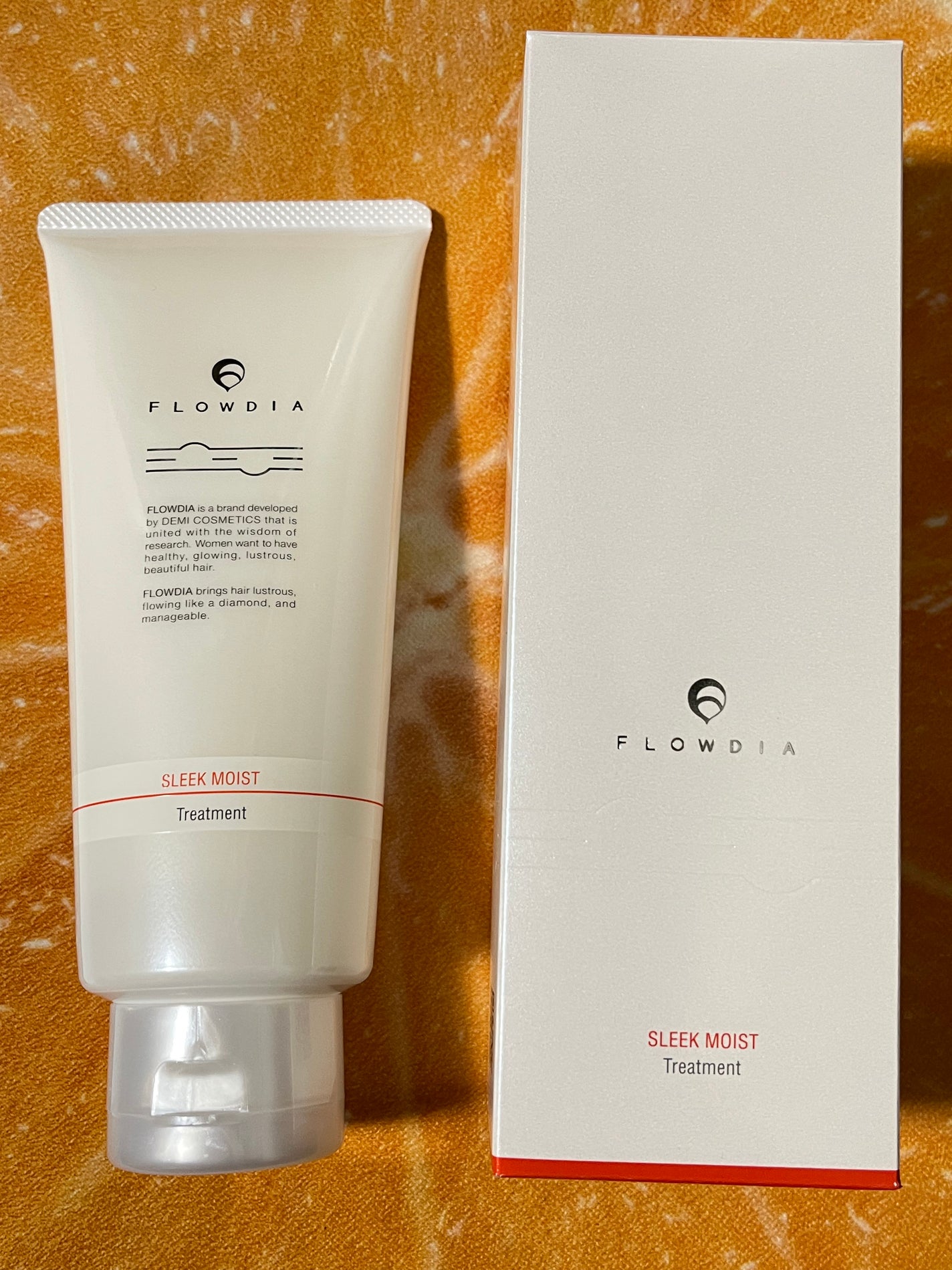 フローディア トリートメント スリークモイスト/FLOWDIA/洗い流すヘアトリートメントを使ったクチコミ(1枚目)